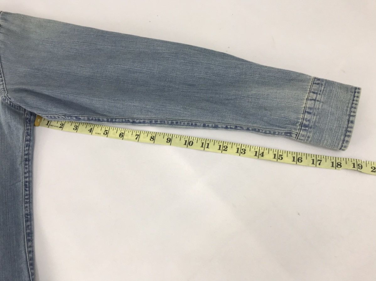 Japanese Brand Indigo Denim Button Up Down Shirt Tee Double Pocket K226j Size US L / EU 52-54 / 3 - 11 Thumbnail