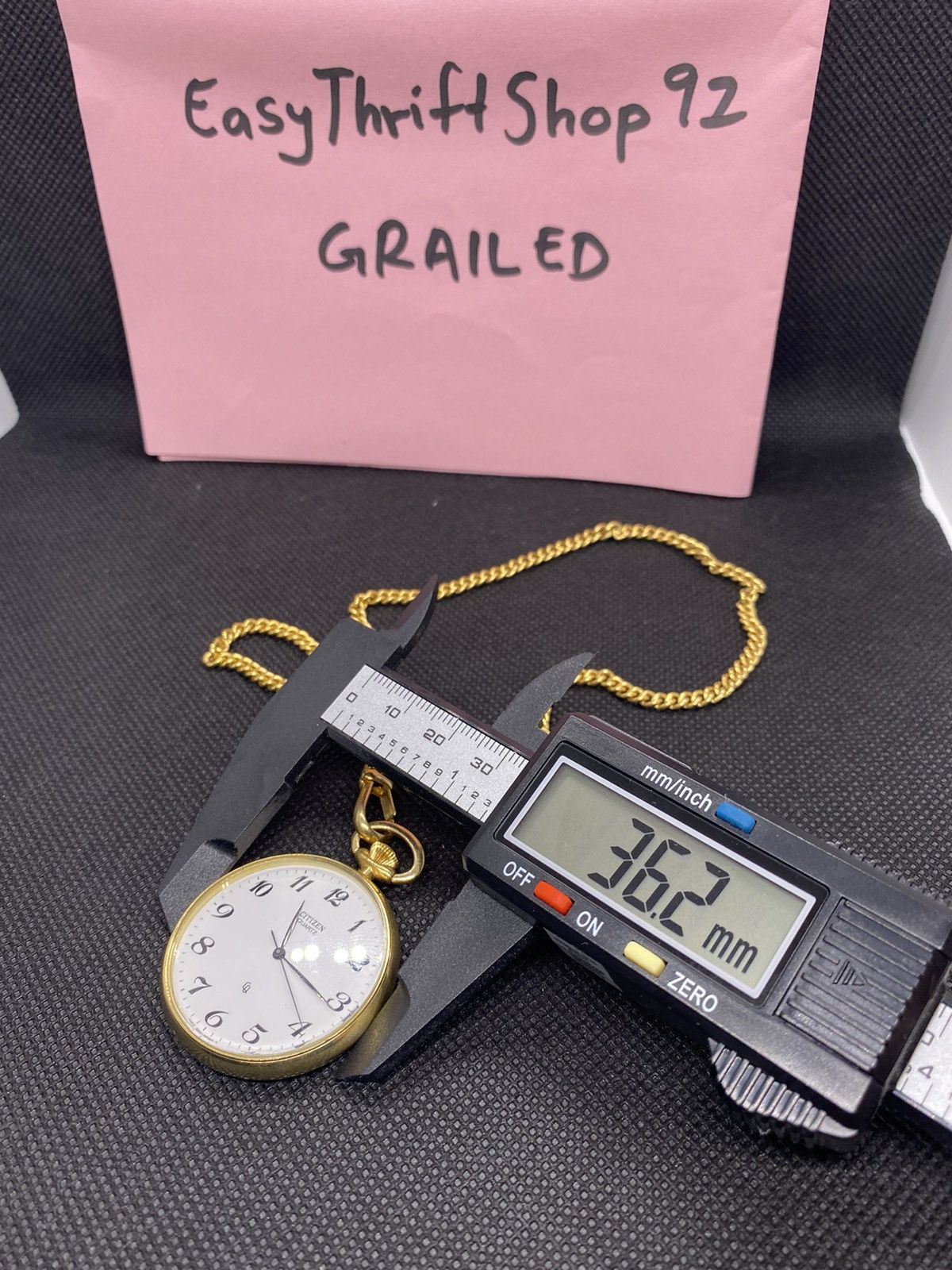 Citizen OFFER YOUR PRICE🔥 vintage CITIZEN pocket watch Size ONE SIZE - 9 Thumbnail