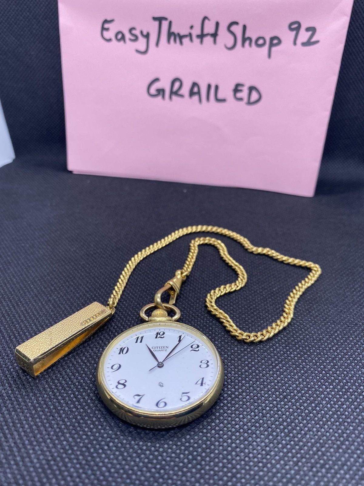 Citizen OFFER YOUR PRICE🔥 vintage CITIZEN pocket watch Size ONE SIZE - 4 Thumbnail