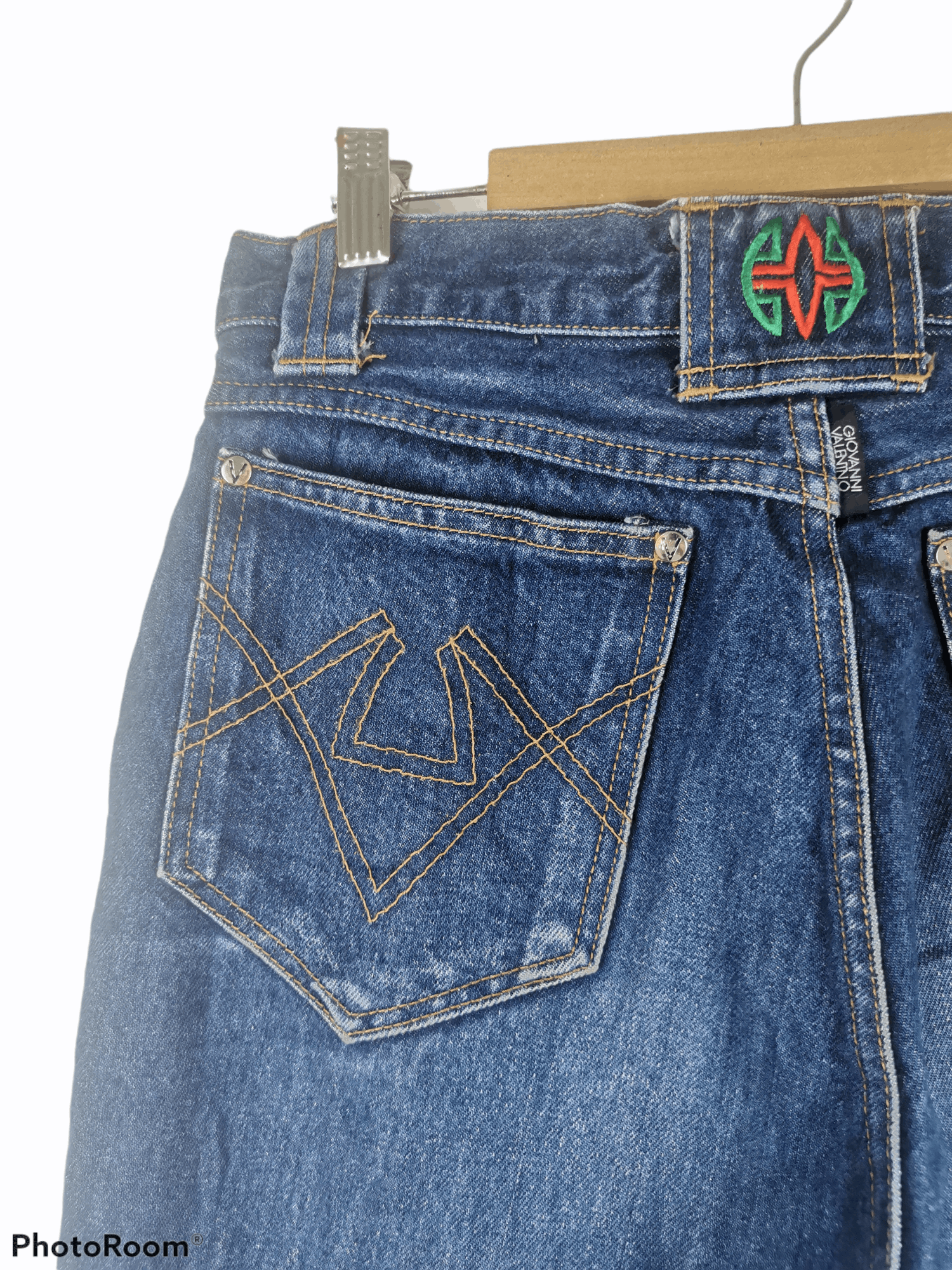 Giovanni Valentino × Vintage 💥Classico Legacy💥 Vintage Giovanni Valentino Denim Jeans Size US 29 - 3 Thumbnail