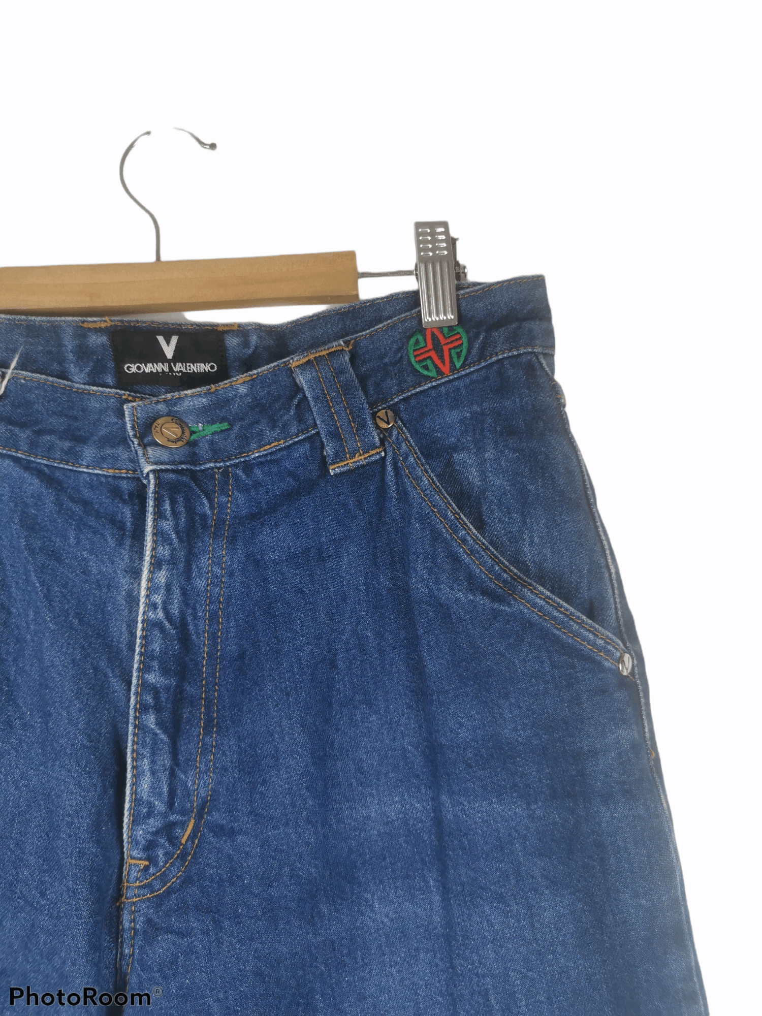 Giovanni Valentino × Vintage 💥Classico Legacy💥 Vintage Giovanni Valentino Denim Jeans Size US 29 - 9 Thumbnail