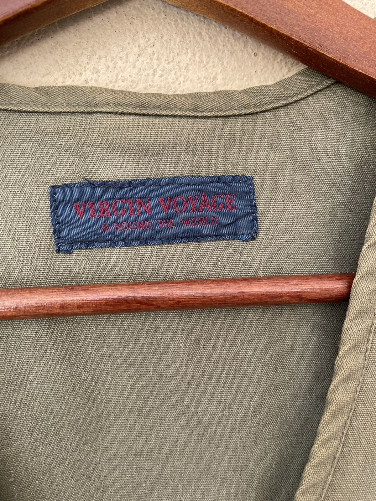 Japanese Brand × Vintage VINTAGE VIRGIN VOYAGE COMBAT VEST Size US L / EU 52-54 / 3 - 7 Thumbnail