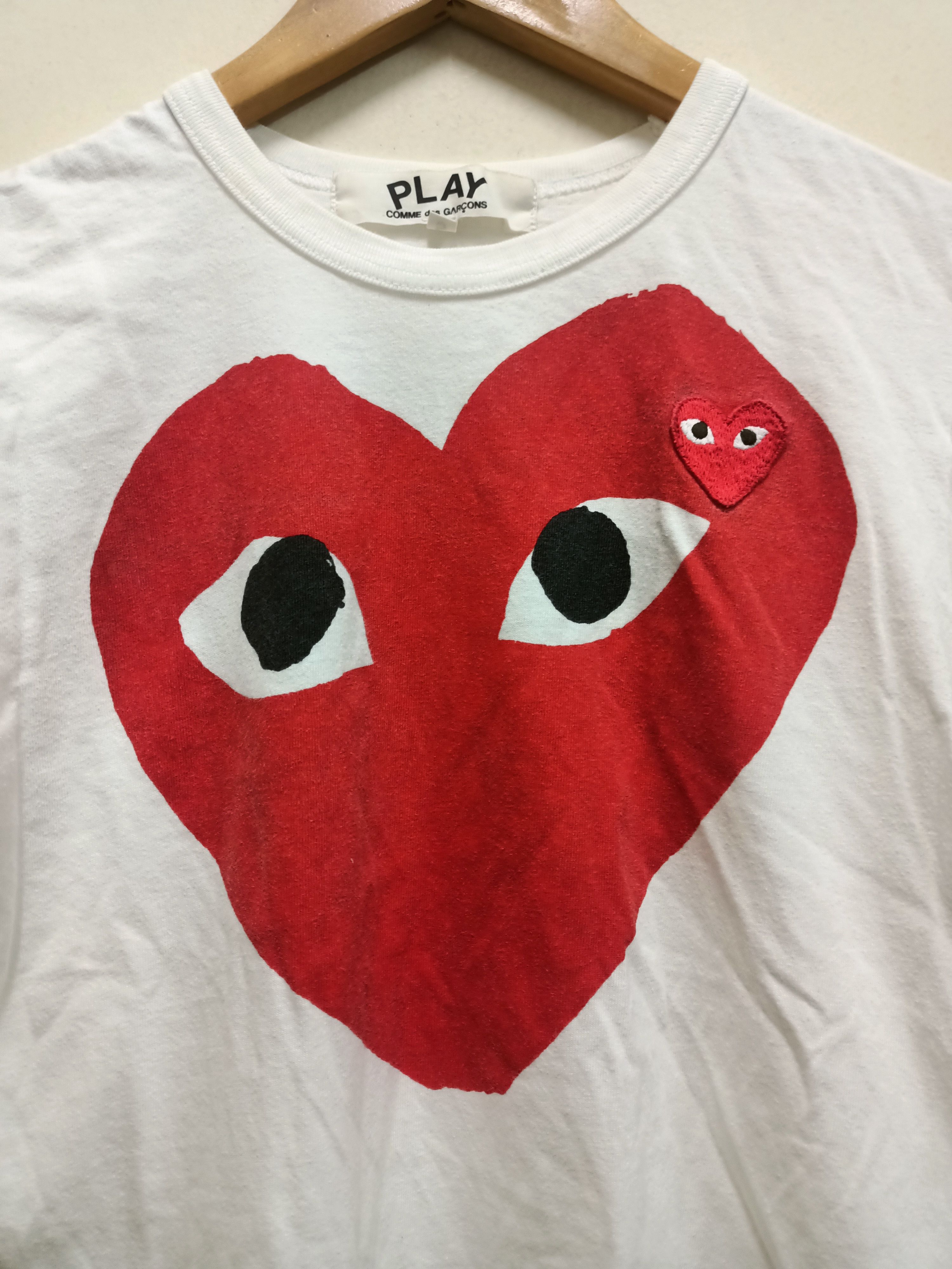 CDG by Comme des Garcons Play Comme des Garcons t-shirt Size S / US 4 / IT 40 - 3 Thumbnail
