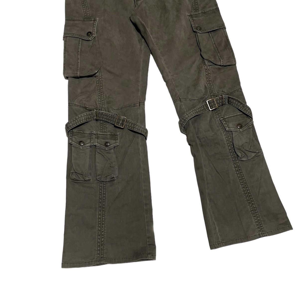 Issey Miyake × Tete Homme Tete Homme Cargo Bondage Multipocket Pants Size US 33 - 3 Thumbnail