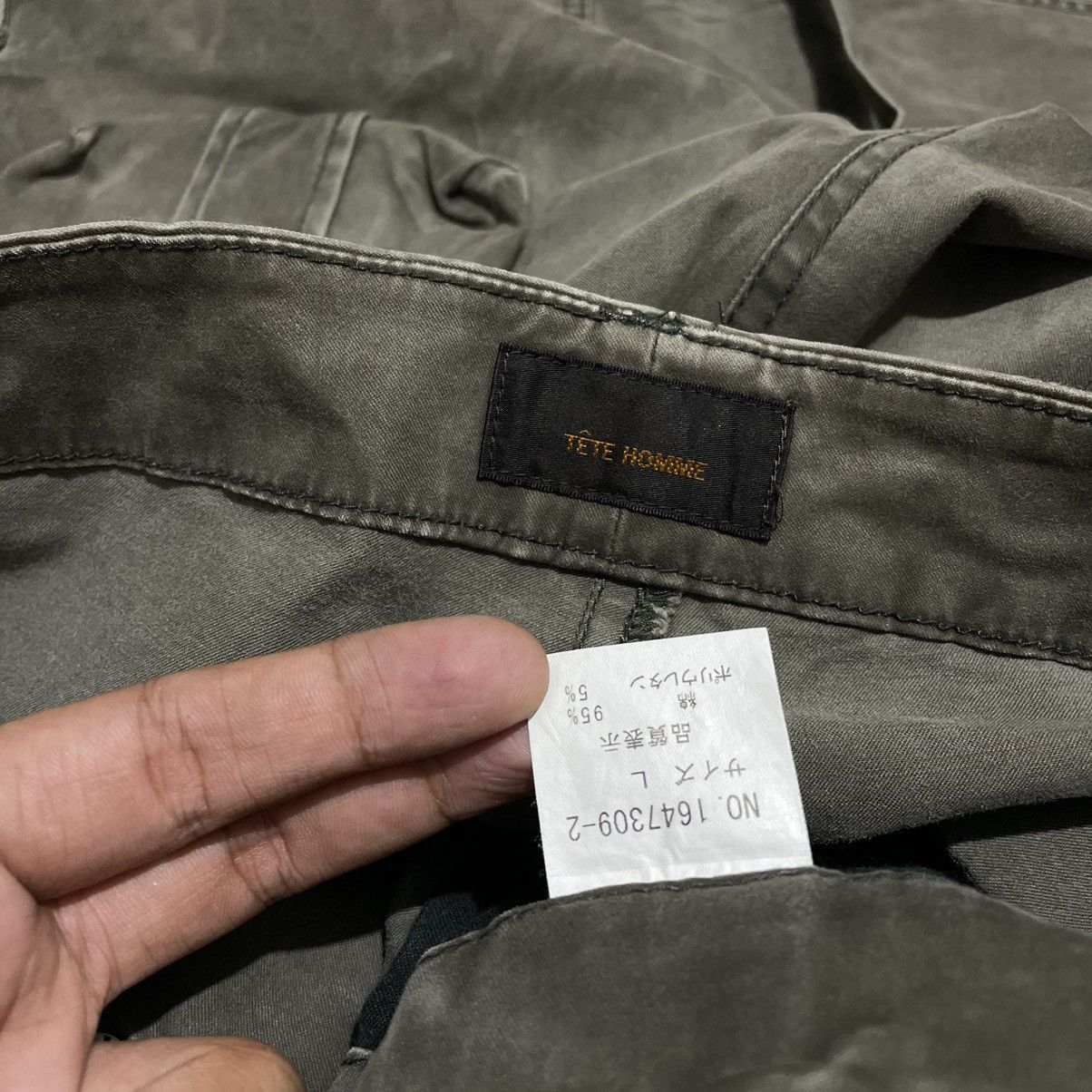 Issey Miyake × Tete Homme Tete Homme Cargo Bondage Multipocket Pants Size US 33 - 4 Thumbnail