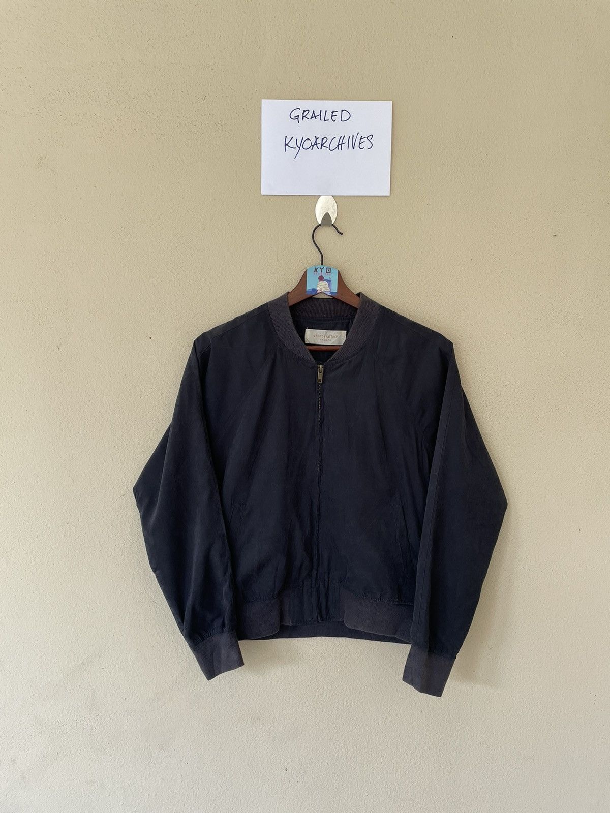image of Chocol Raffine Robe Bombers in Old Dark Navy, Men's (Size Medium)