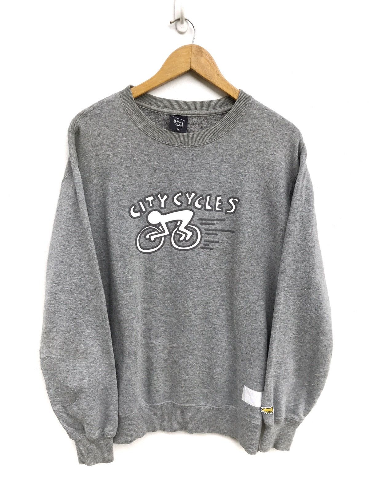 Keith Haring × Uniqlo Keith Haring X Uniqlo Citycycles Logo Pop Art Sweatshirt Size US M / EU 48-50 / 2 - 1 Thumbnail