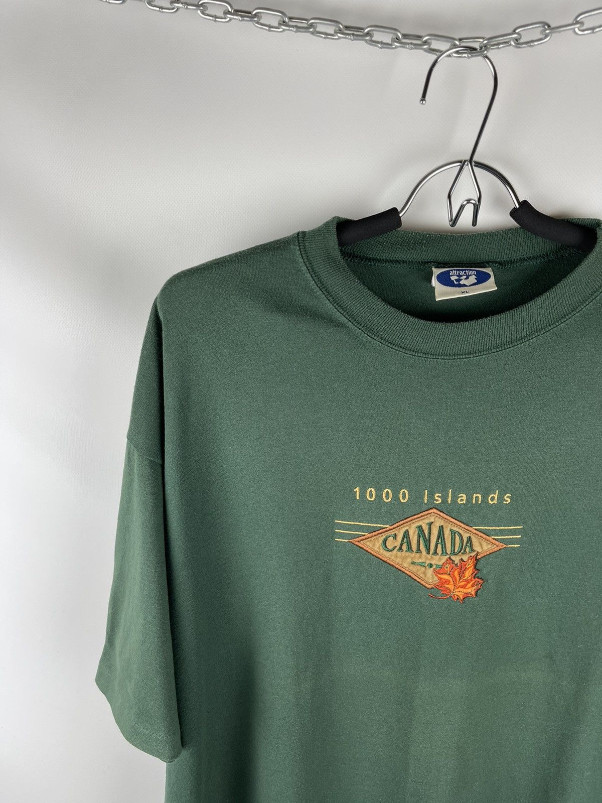 Vintage Attraction Vintage 90s 1000 island Canada single stitch tee Size US XL / EU 56 / 4 - 2 Thumbnail