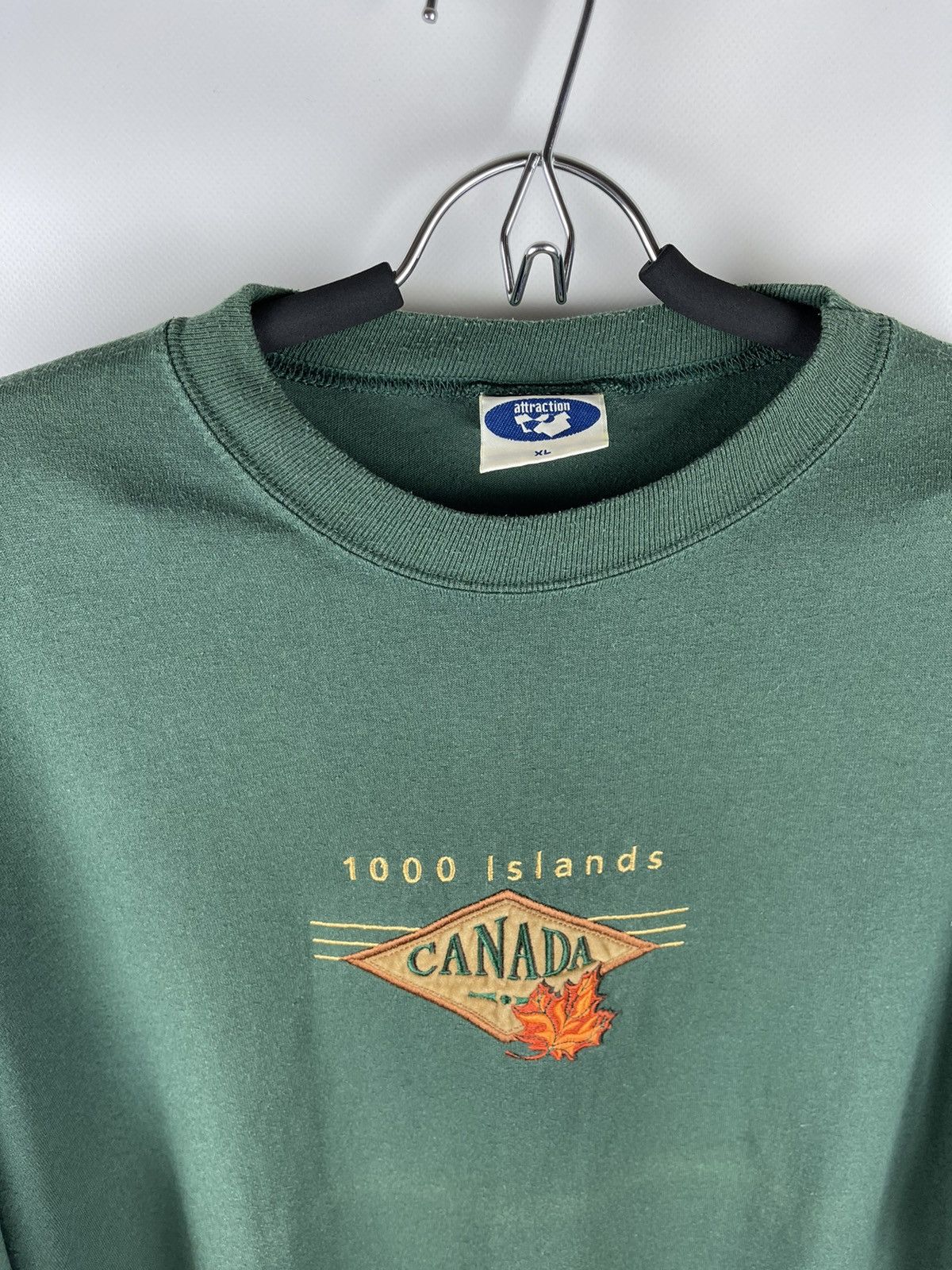Vintage Attraction Vintage 90s 1000 island Canada single stitch tee Size US XL / EU 56 / 4 - 4 Thumbnail