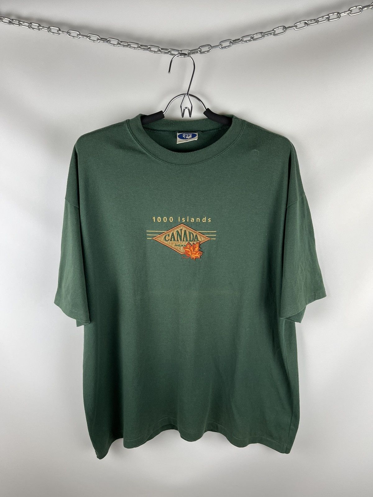 Vintage Attraction Vintage 90s 1000 island Canada single stitch tee Size US XL / EU 56 / 4 - 1 Thumbnail