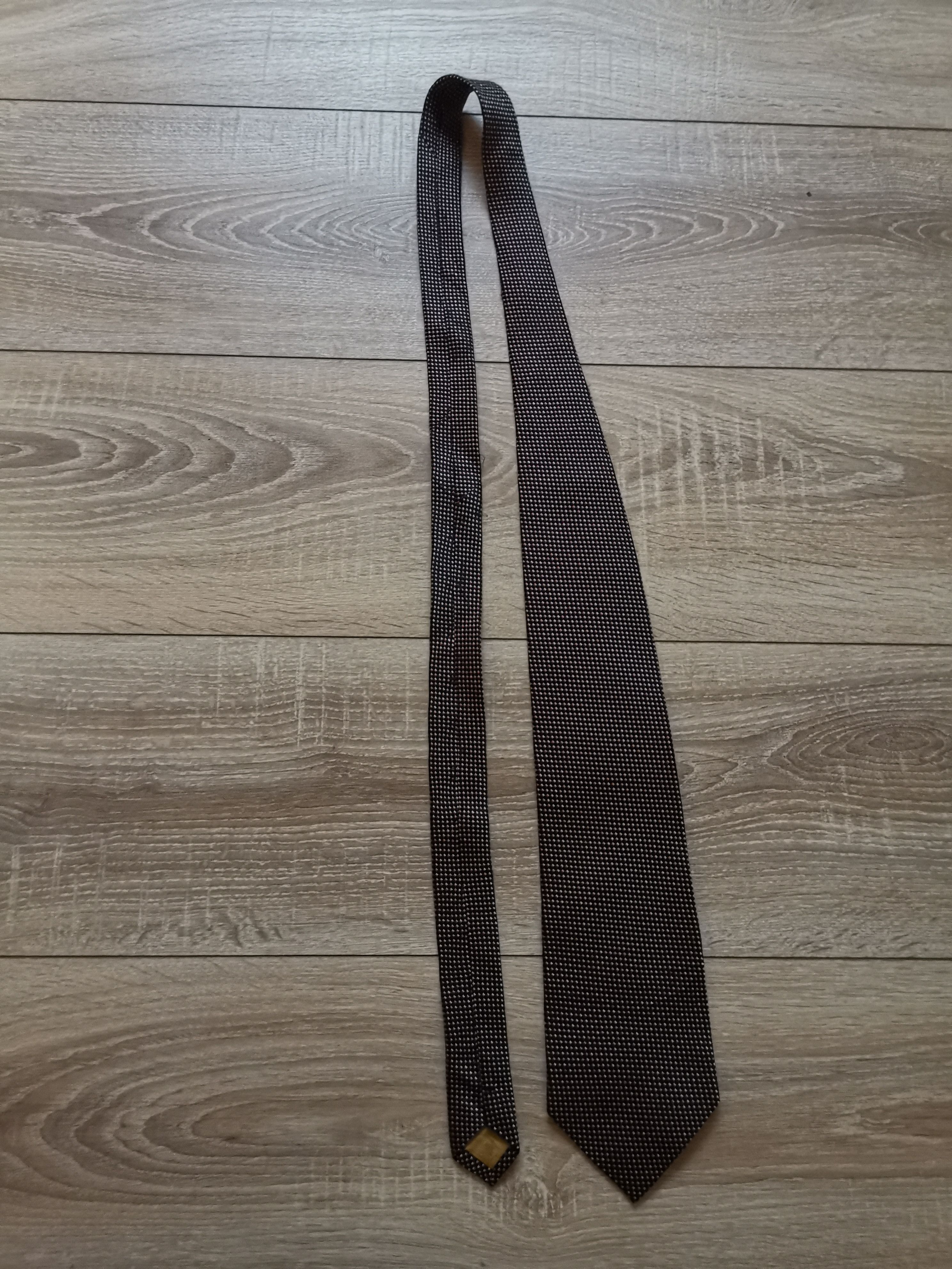 Yves Saint Laurent Yves Saint Laurent vintage dot print silk necktie Size ONE SIZE - 2 Thumbnail