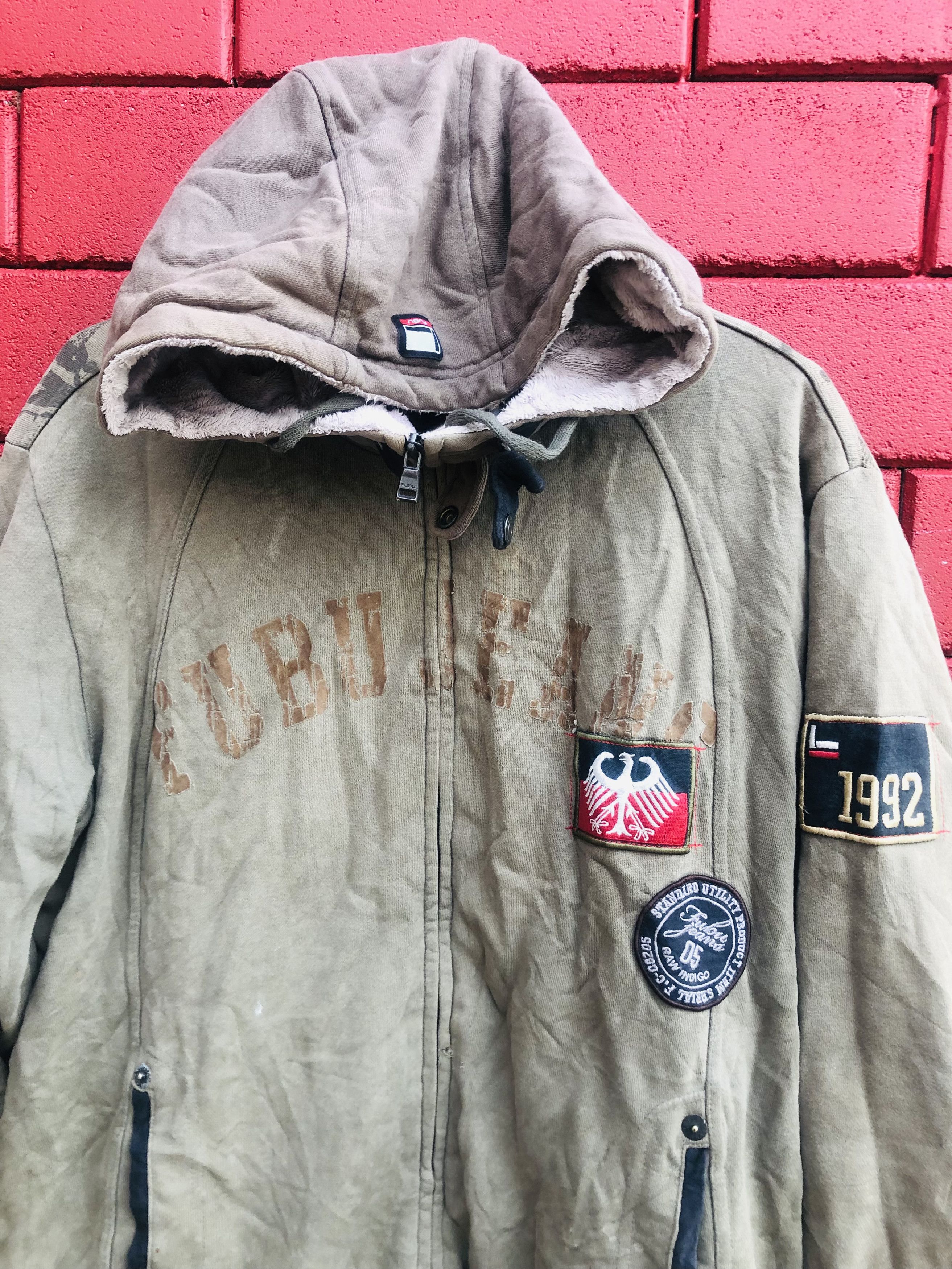 Fubu × Vintage Vintage Fubu Hip Hop Streetwear Designer Fashion Style Size US L / EU 52-54 / 3 - 3 Thumbnail