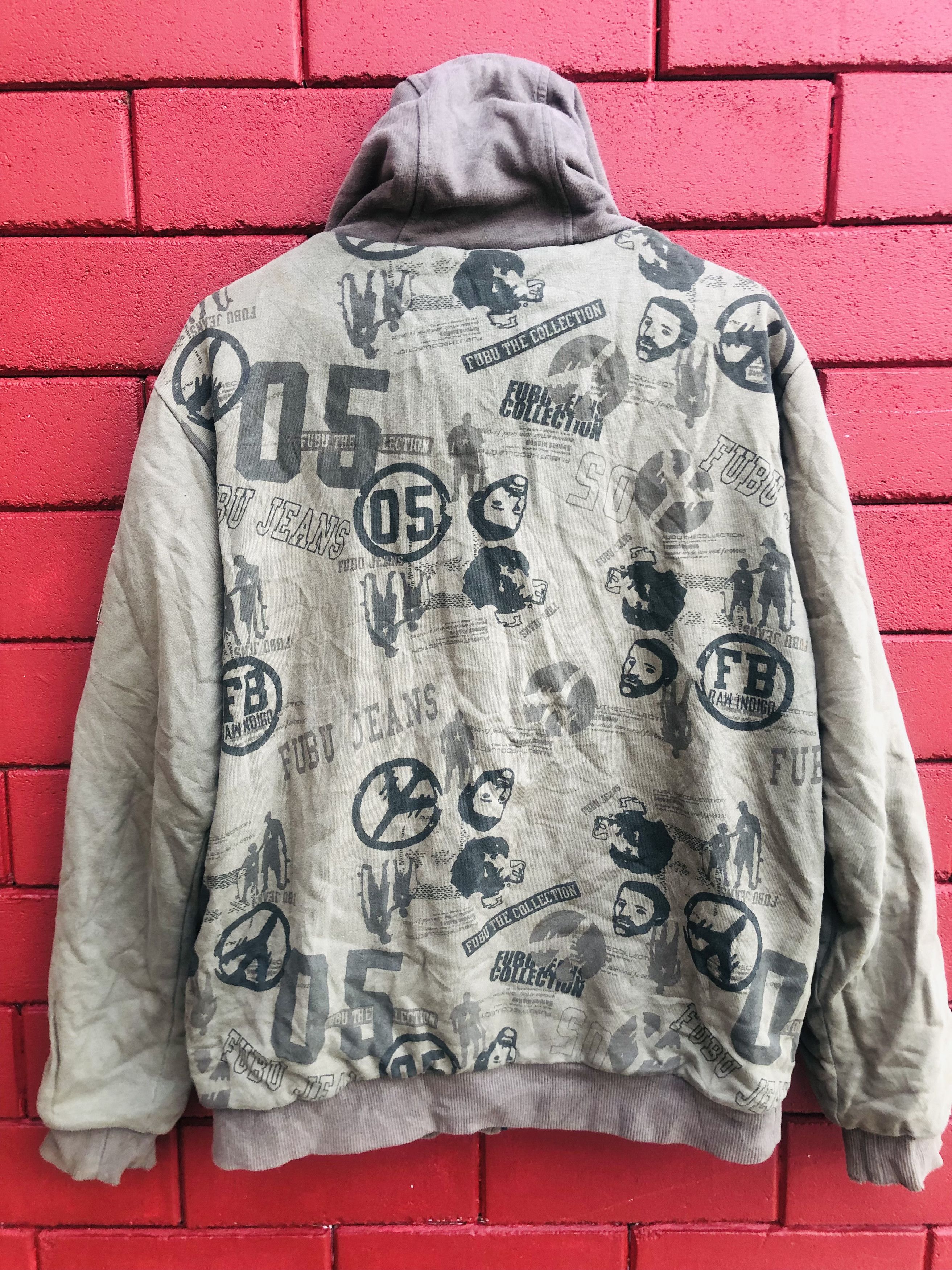 Fubu × Vintage Vintage Fubu Hip Hop Streetwear Designer Fashion Style Size US L / EU 52-54 / 3 - 2 Thumbnail