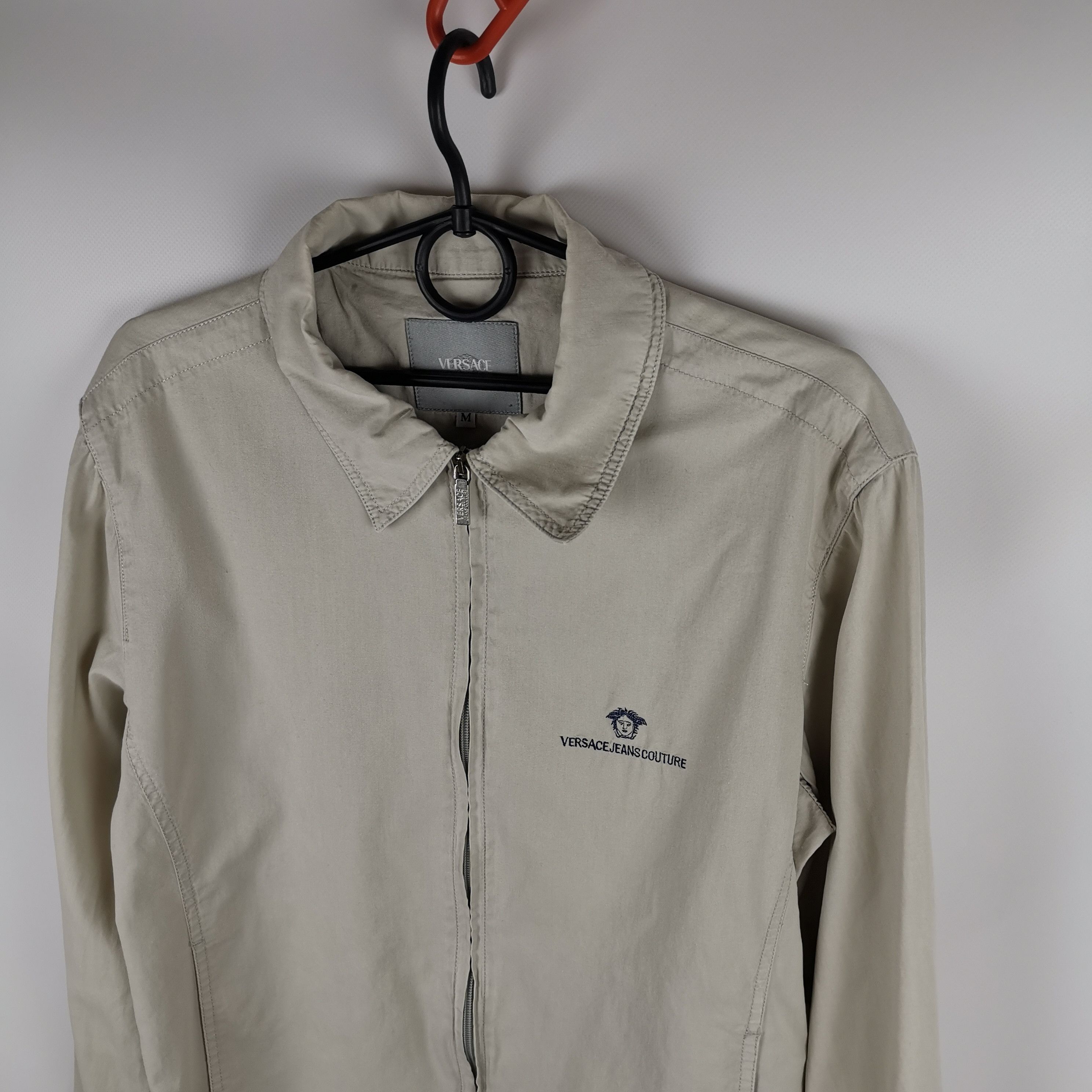 Versace Jeans Couture Versace Jeans Couture vintage beige bomber jacket Size US M / EU 48-50 / 2 - 2 Thumbnail