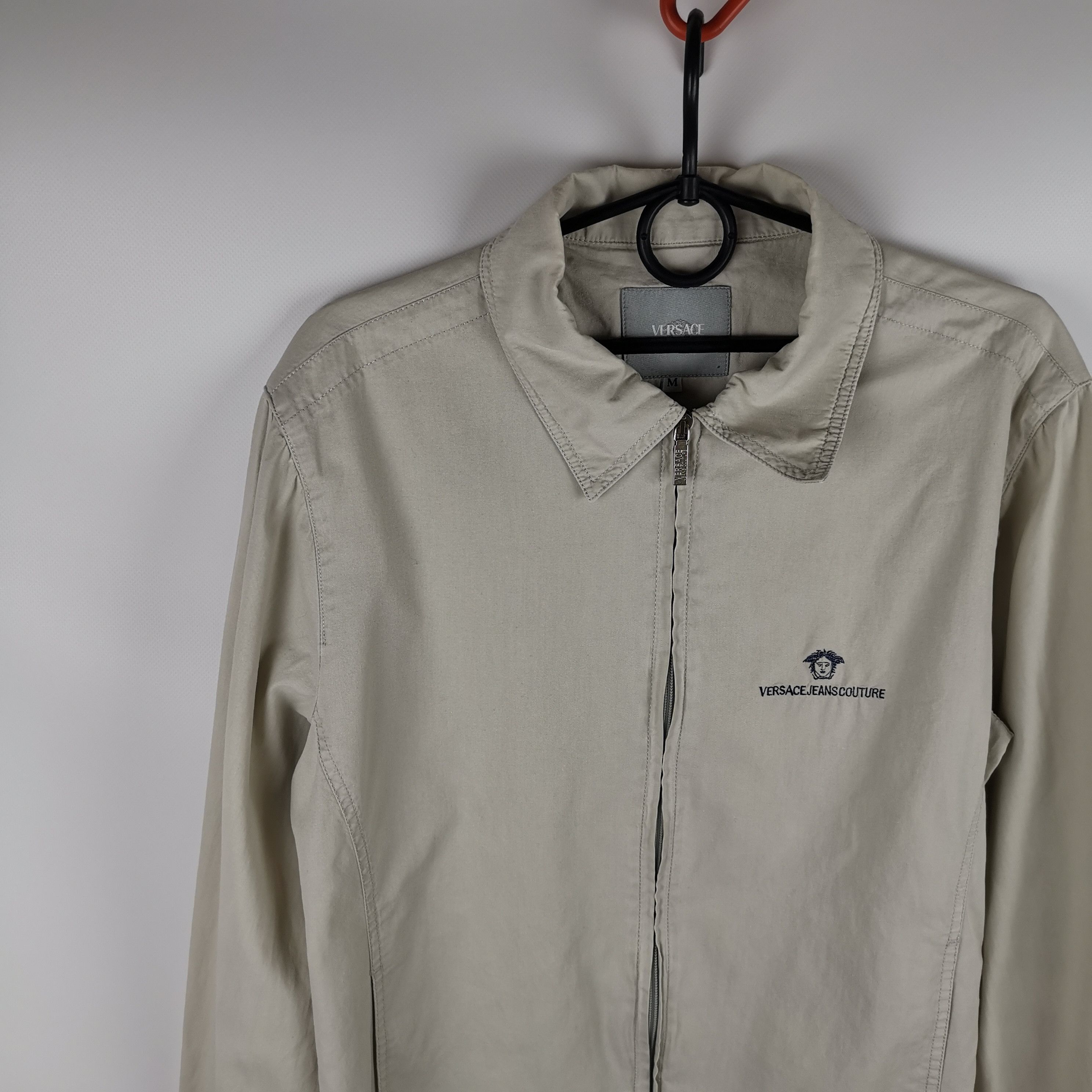 Versace Jeans Couture Versace Jeans Couture vintage beige bomber jacket Size US M / EU 48-50 / 2 - 4 Thumbnail
