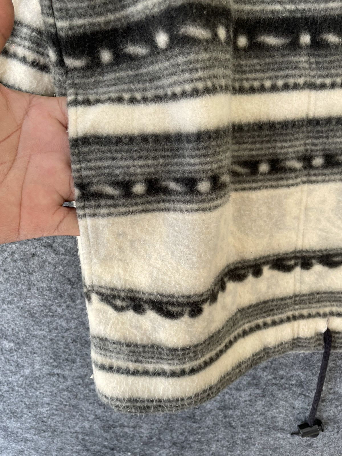 Japanese Brand NOUS SUIS DES VOTRES FLEECE JACKET Size US L / EU 52-54 / 3 - 4 Thumbnail