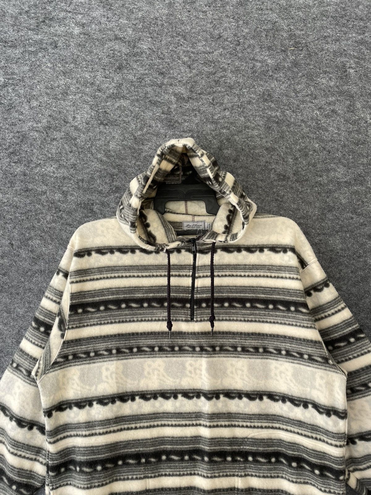 Japanese Brand NOUS SUIS DES VOTRES FLEECE JACKET Size US L / EU 52-54 / 3 - 2 Thumbnail