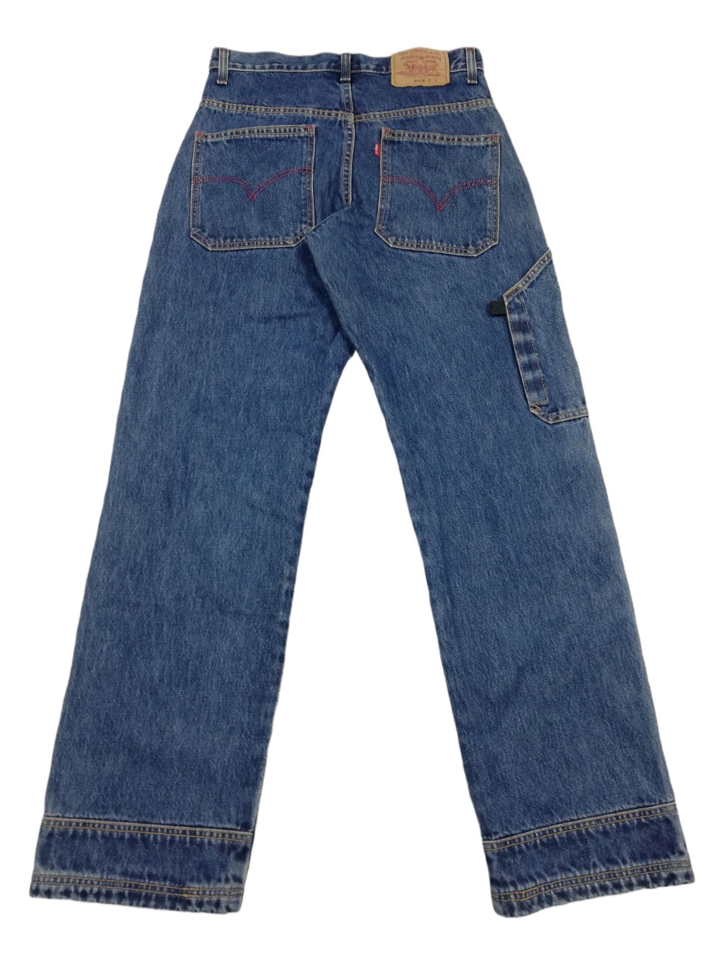 Levi's 🔥Levis Loose Straight Carpenter Cargo Denim Workwear Jeans Size US 30 / EU 46 - 15 Thumbnail