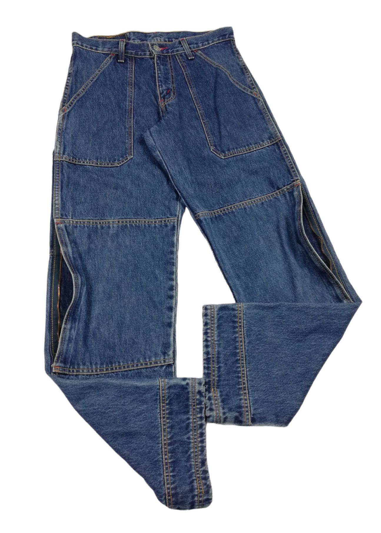 Levi's 🔥Levis Loose Straight Carpenter Cargo Denim Workwear Jeans Size US 30 / EU 46 - 6 Thumbnail