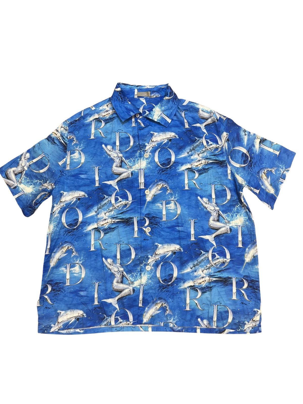 Dior DIOR X SORYAMA DOLPHIN SHIRT Size US XL / EU 56 / 4 - 1 Thumbnail