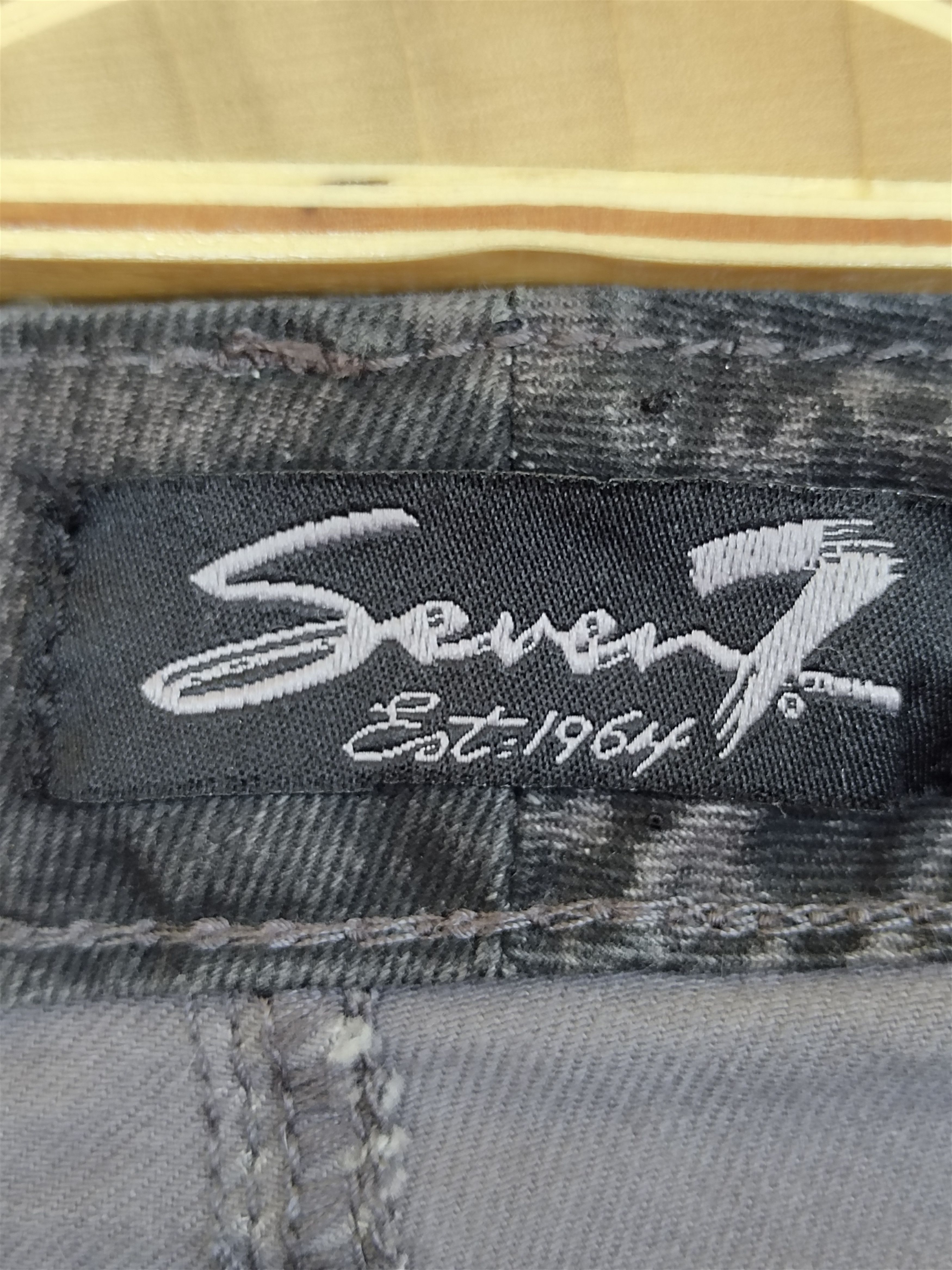If Six Was Nine SEVEN 7 Skinny Pants As Worn By Renton In Trainspotting Size US 35 - 18 Thumbnail