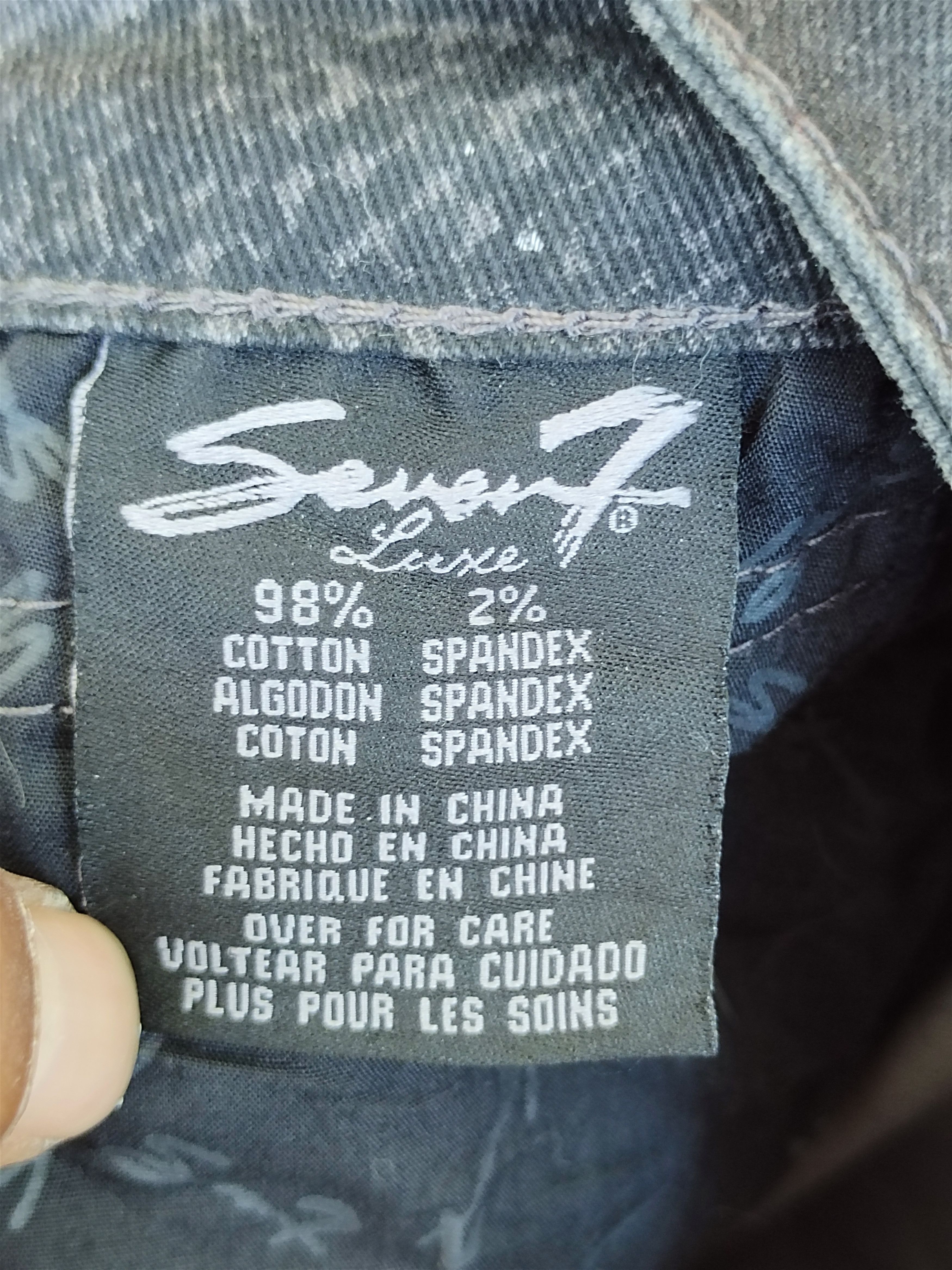 If Six Was Nine SEVEN 7 Skinny Pants As Worn By Renton In Trainspotting Size US 35 - 21 Thumbnail