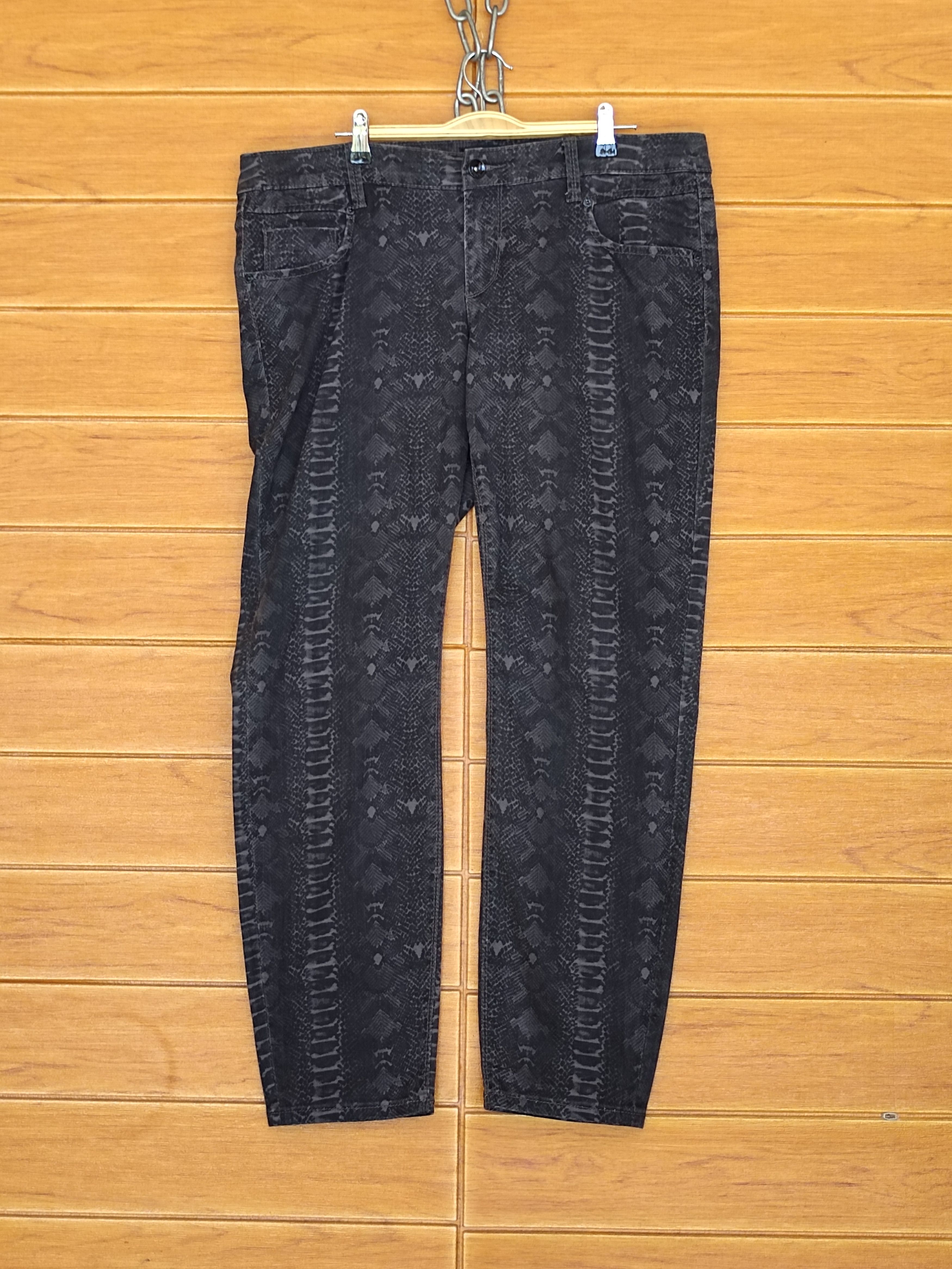 If Six Was Nine SEVEN 7 Skinny Pants As Worn By Renton In Trainspotting Size US 35 - 3 Thumbnail