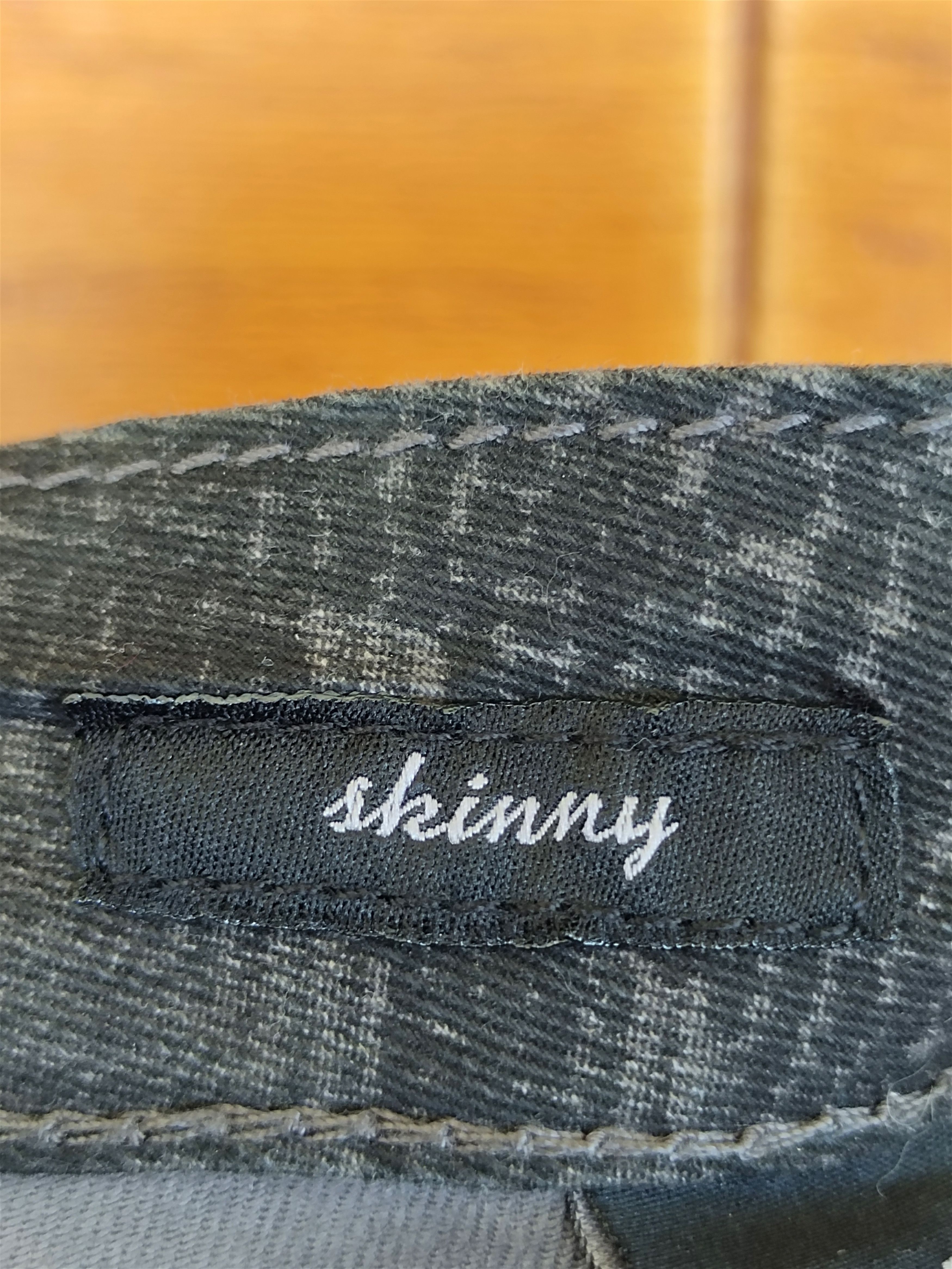 If Six Was Nine SEVEN 7 Skinny Pants As Worn By Renton In Trainspotting Size US 35 - 19 Thumbnail