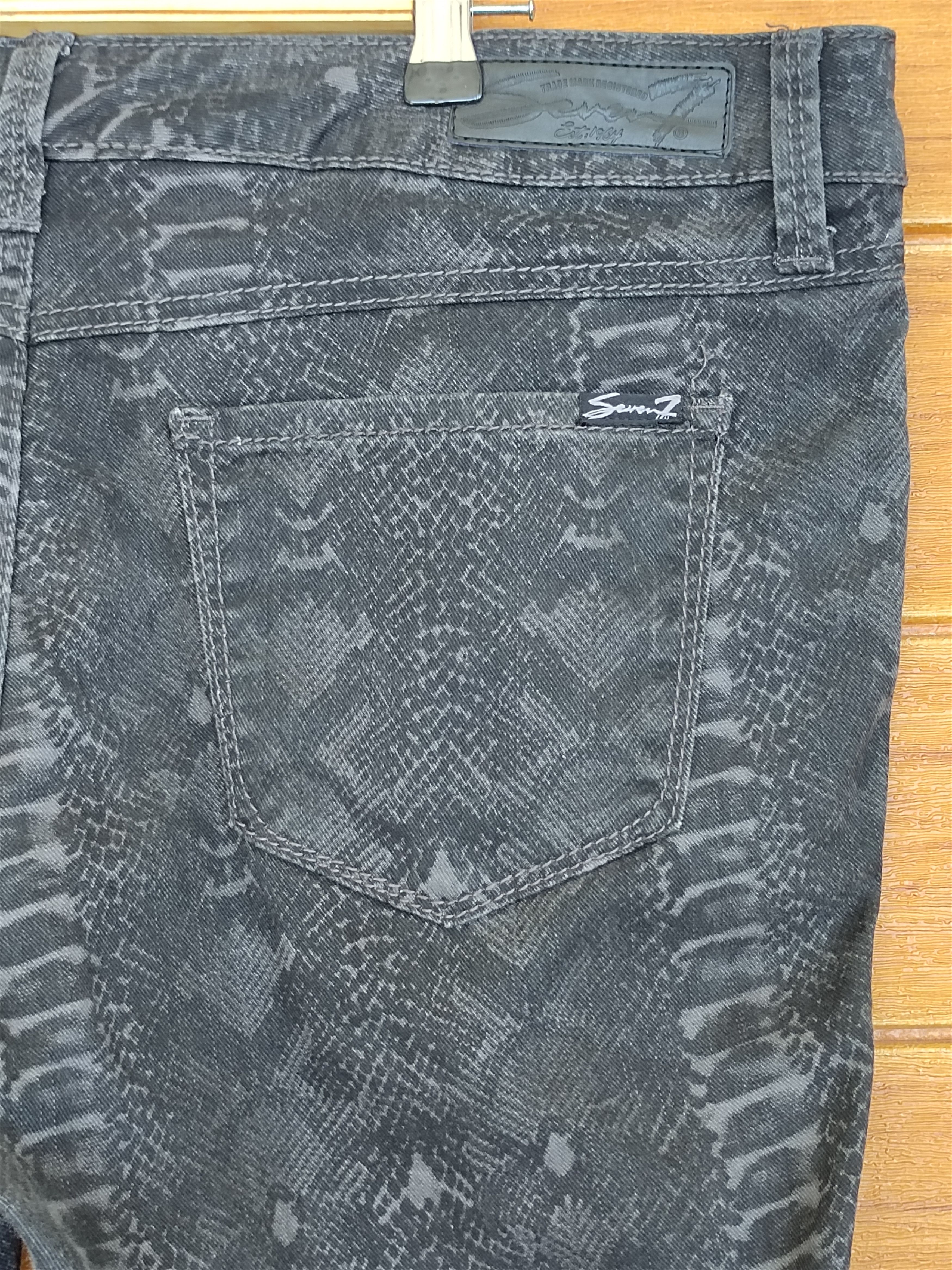 If Six Was Nine SEVEN 7 Skinny Pants As Worn By Renton In Trainspotting Size US 35 - 12 Thumbnail