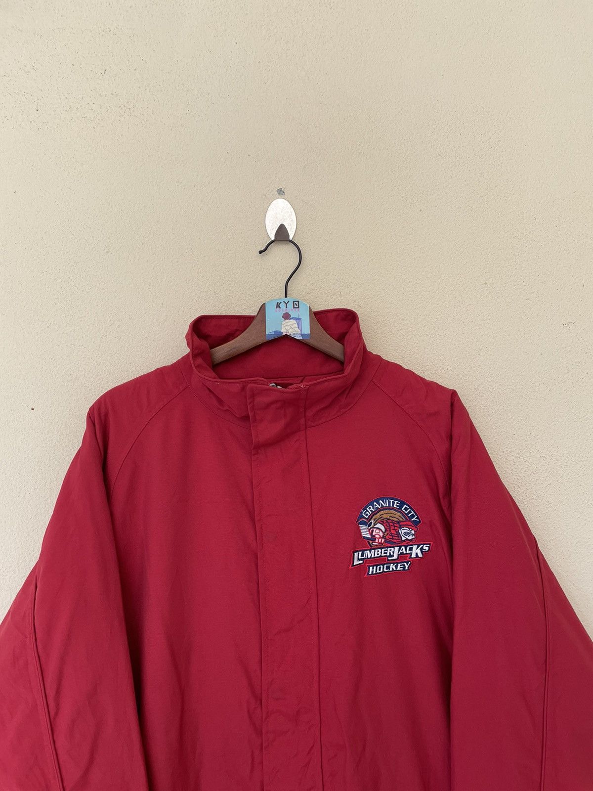 NHL × Vintage LUMBERJACK HOCKEY TEAM JACKET Size US L / EU 52-54 / 3 - 3 Thumbnail