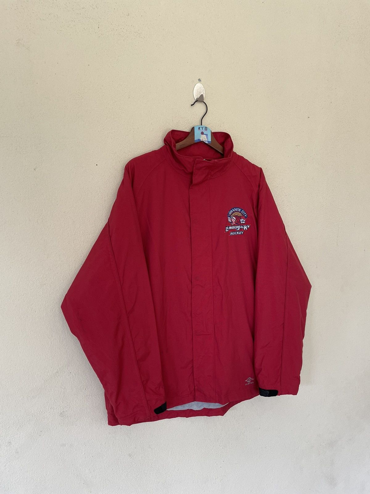 NHL × Vintage LUMBERJACK HOCKEY TEAM JACKET Size US L / EU 52-54 / 3 - 2 Thumbnail