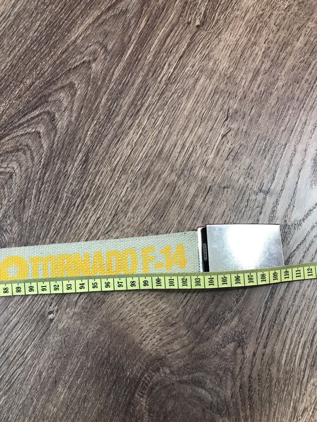 Japanese Brand × Sex Skateboards Tornado F 14 Military cotton belt Size ONE SIZE - 5 Thumbnail