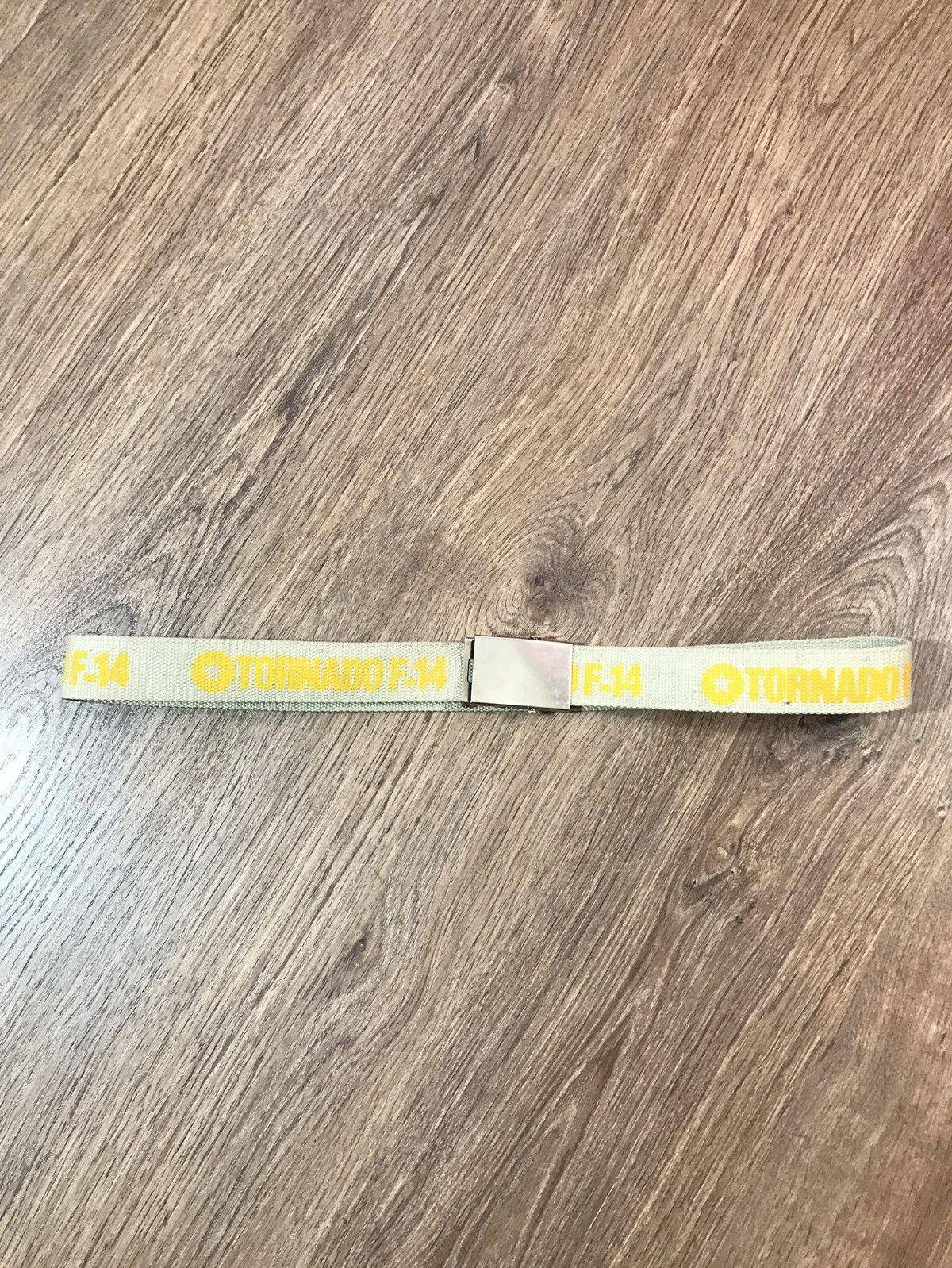 Japanese Brand × Sex Skateboards Tornado F 14 Military cotton belt Size ONE SIZE - 2 Thumbnail