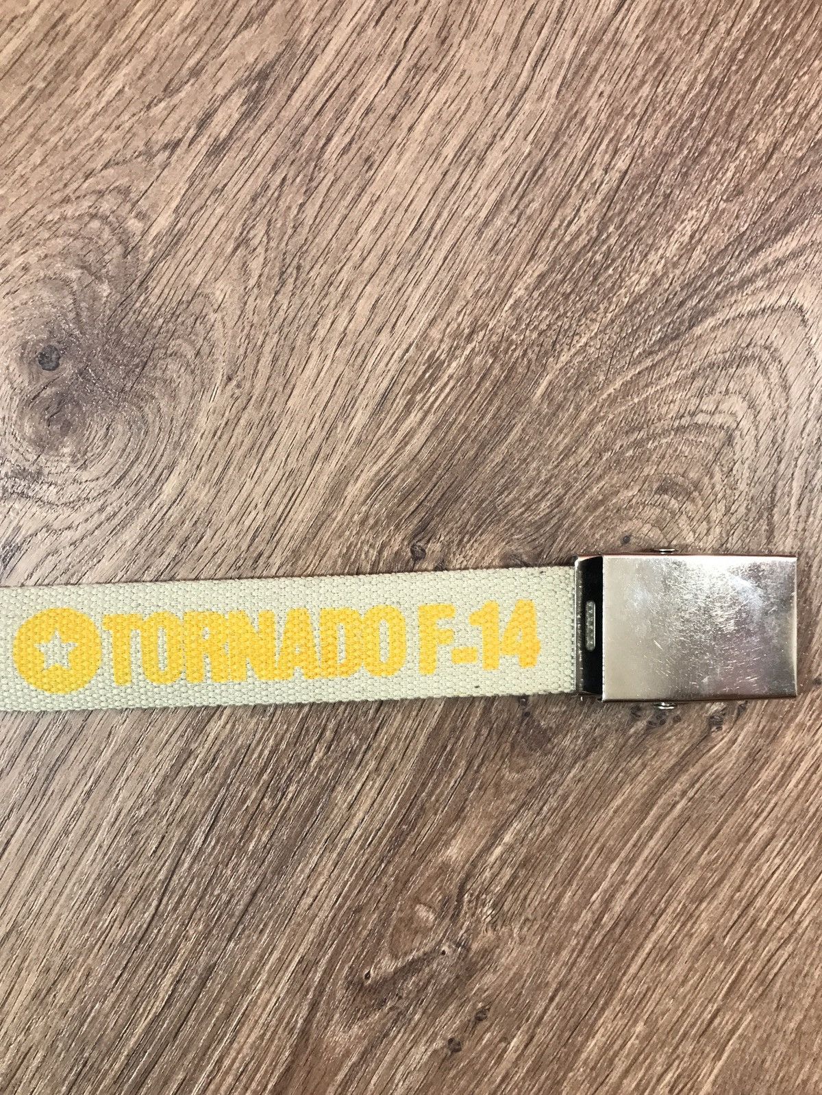 Japanese Brand × Sex Skateboards Tornado F 14 Military cotton belt Size ONE SIZE - 3 Thumbnail