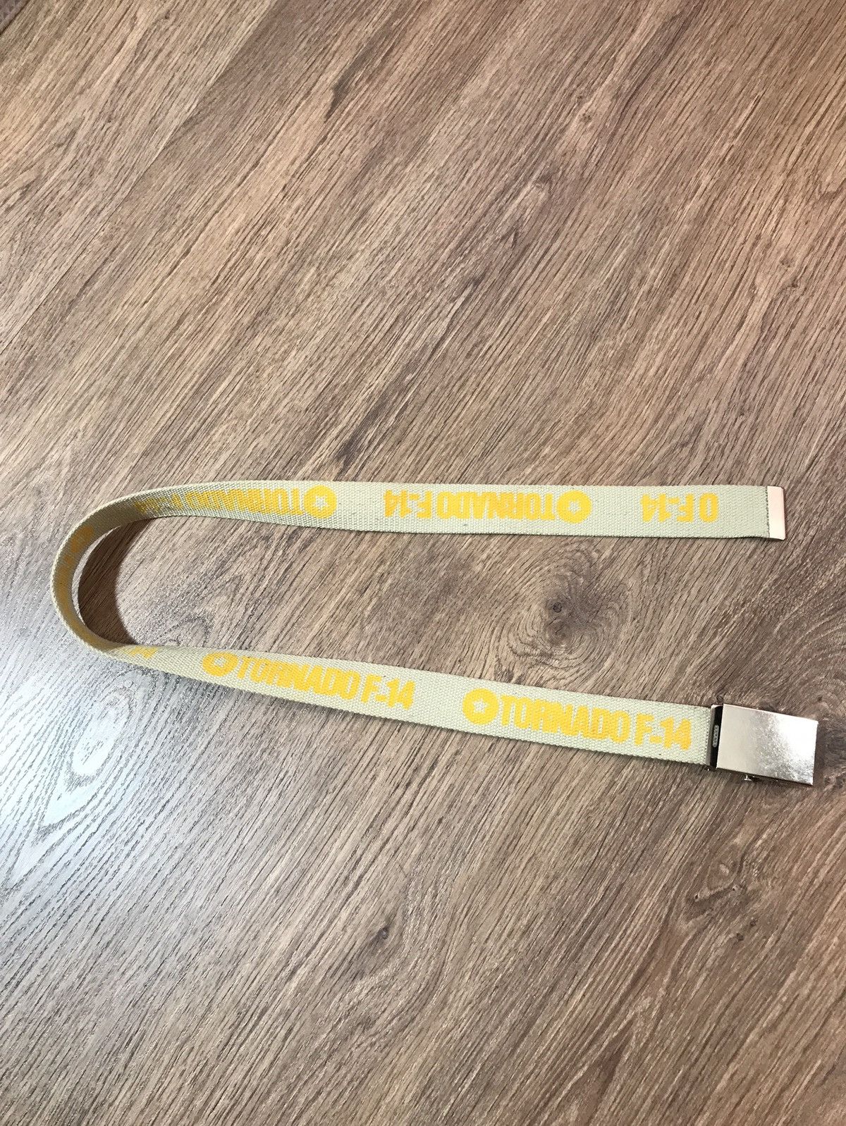 Japanese Brand × Sex Skateboards Tornado F 14 Military cotton belt Size ONE SIZE - 4 Thumbnail