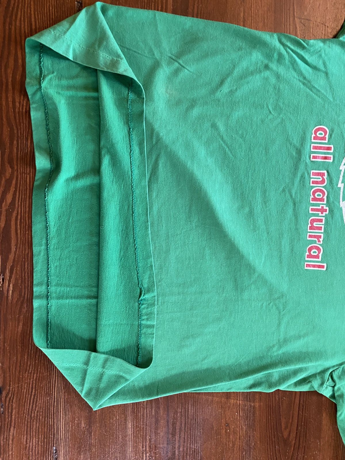 Hanes Vintage 80’s Breyers Ice Cream Green Single Stitch Tee Size US M / EU 48-50 / 2 - 12 Thumbnail