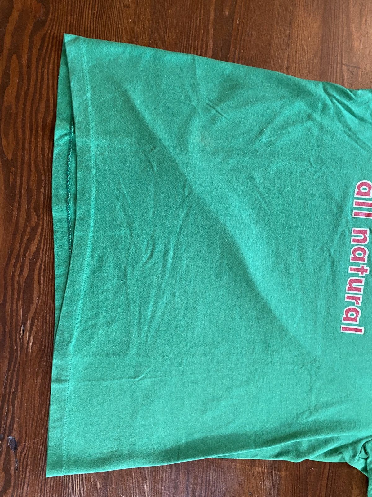 Hanes Vintage 80’s Breyers Ice Cream Green Single Stitch Tee Size US M / EU 48-50 / 2 - 11 Thumbnail