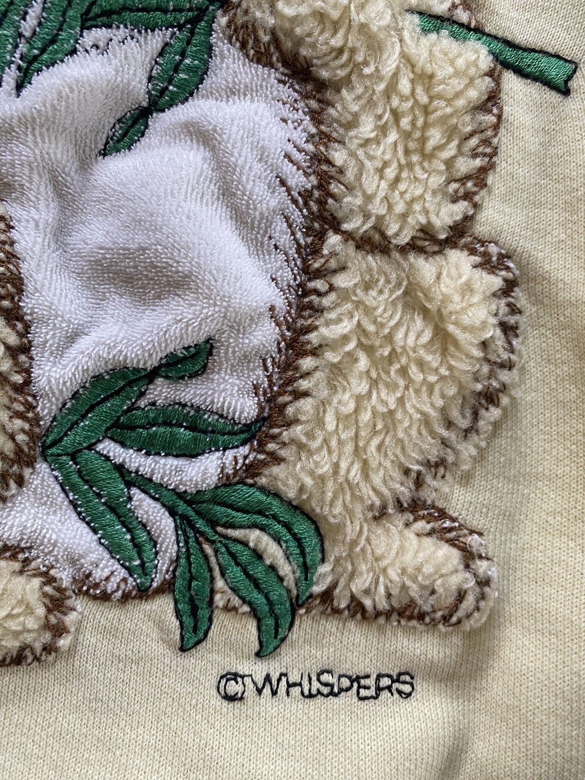 Vintage Vintage 80’s Whispers Fuzzy Koala Raglan Crewneck Sweatshirt Size US XS / EU 42 / 0 - 7 Thumbnail