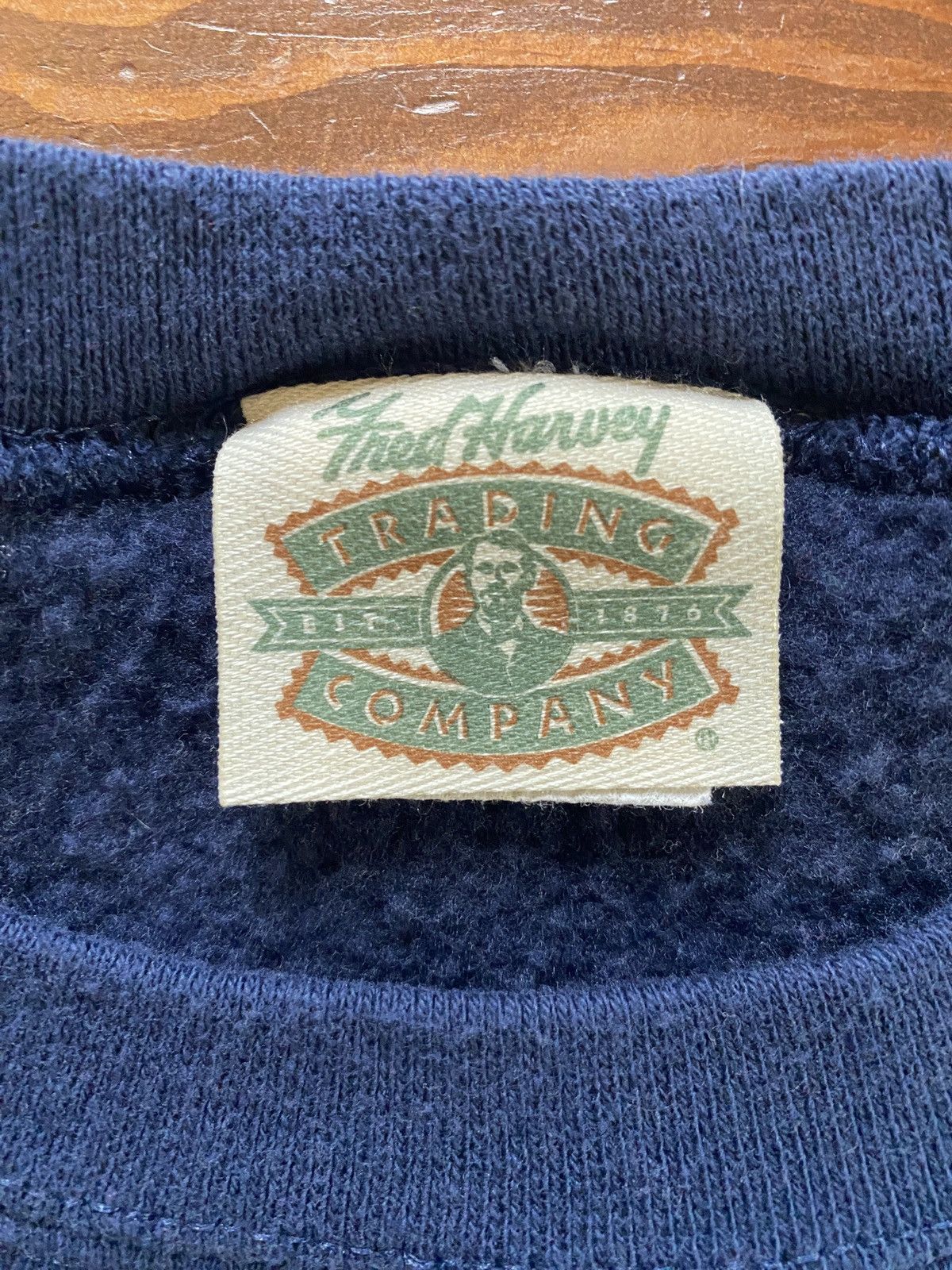 Vintage Vintage 90’s Grand Canyon Navy Crewneck Sweatshirt Size US XL / EU 56 / 4 - 5 Thumbnail