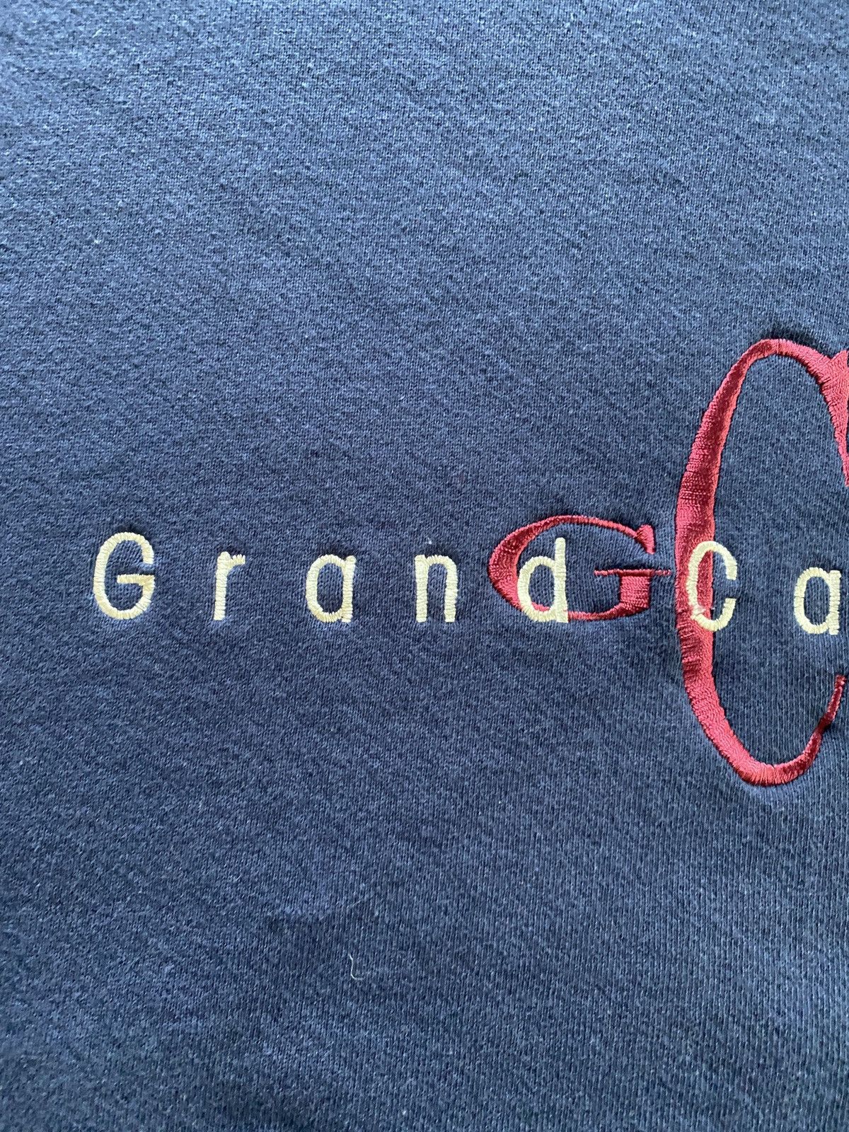 Vintage Vintage 90’s Grand Canyon Navy Crewneck Sweatshirt Size US XL / EU 56 / 4 - 3 Thumbnail