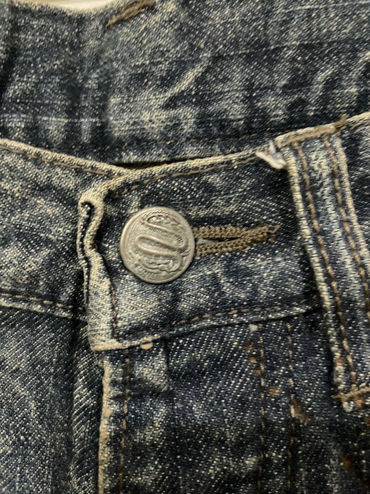 Japanese Brand Vintage 80s PPFM Button Fly Scovill Painter Jeans Size US 30 / EU 46 - 14 Thumbnail
