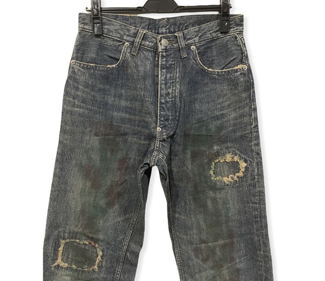 Japanese Brand Vintage 80s PPFM Button Fly Scovill Painter Jeans Size US 30 / EU 46 - 5 Thumbnail