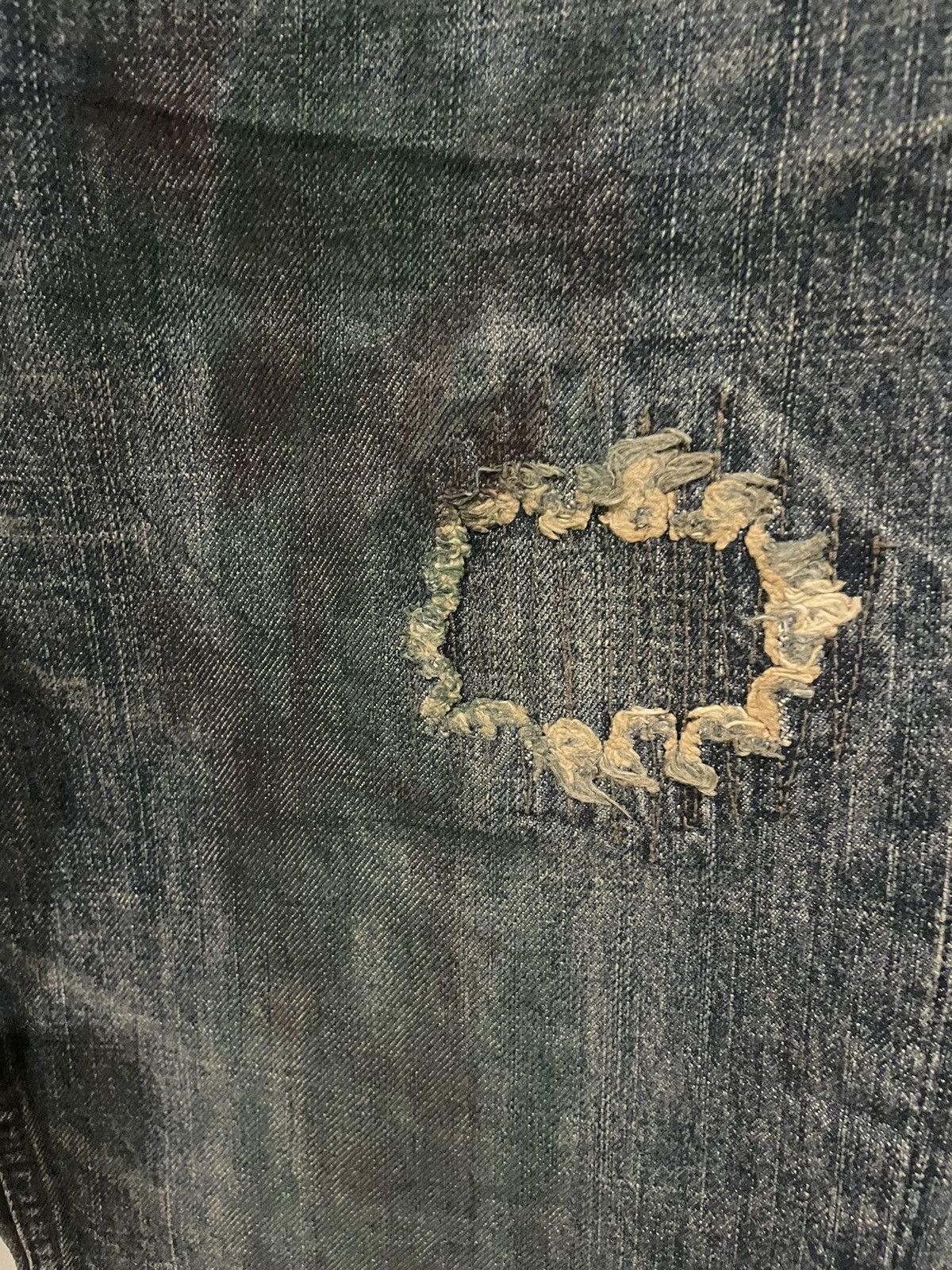 Japanese Brand Vintage 80s PPFM Button Fly Scovill Painter Jeans Size US 30 / EU 46 - 16 Thumbnail