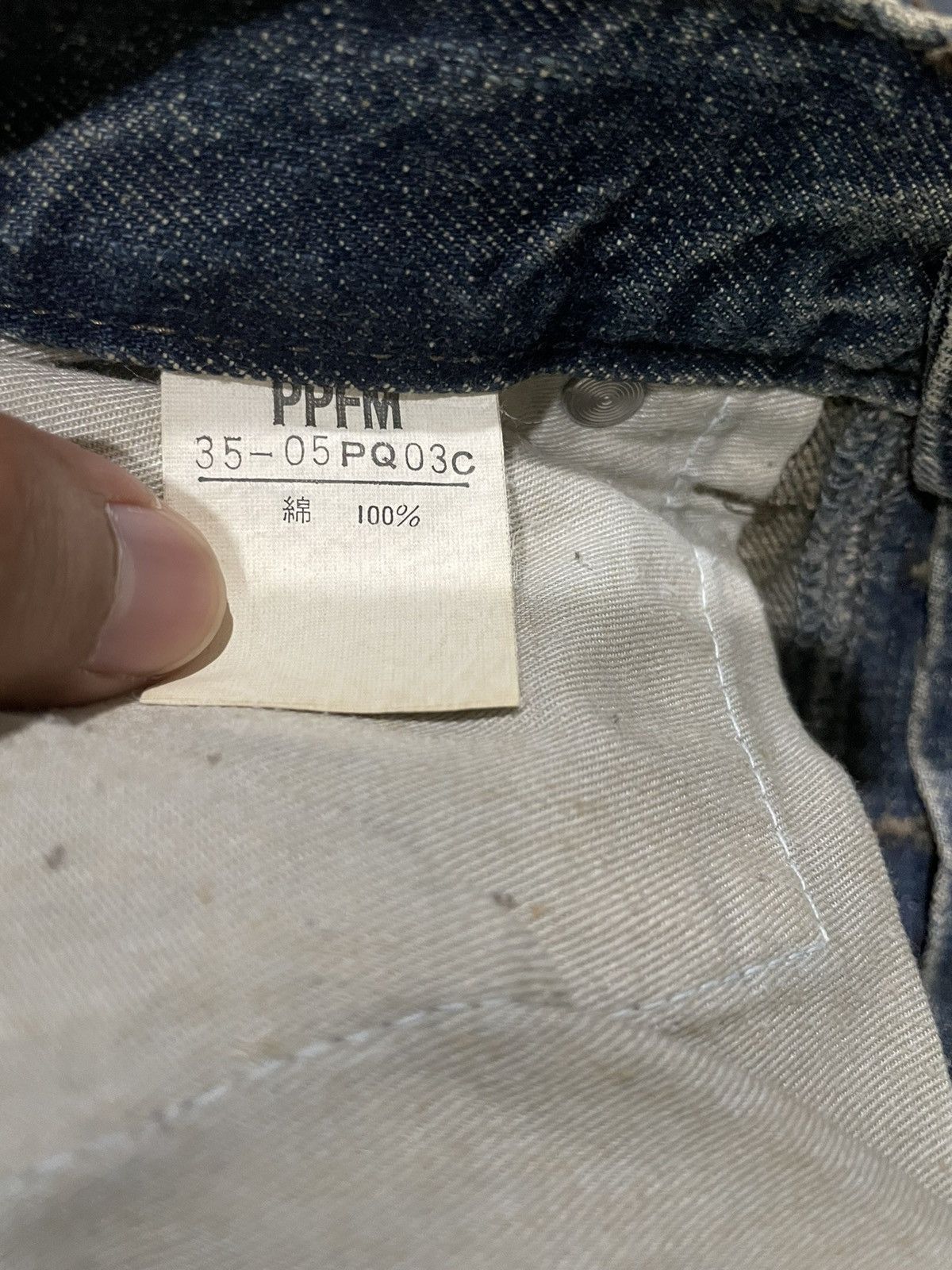 Japanese Brand Vintage 80s PPFM Button Fly Scovill Painter Jeans Size US 30 / EU 46 - 10 Thumbnail