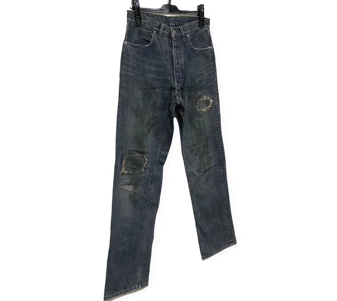 Japanese Brand Vintage 80s PPFM Button Fly Scovill Painter Jeans Size US 30 / EU 46 - 3 Thumbnail