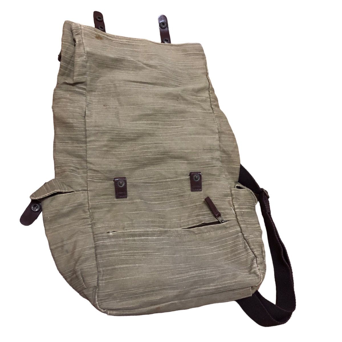 Japanese Brand largo japan canvas backpack Size ONE SIZE - 2 Thumbnail