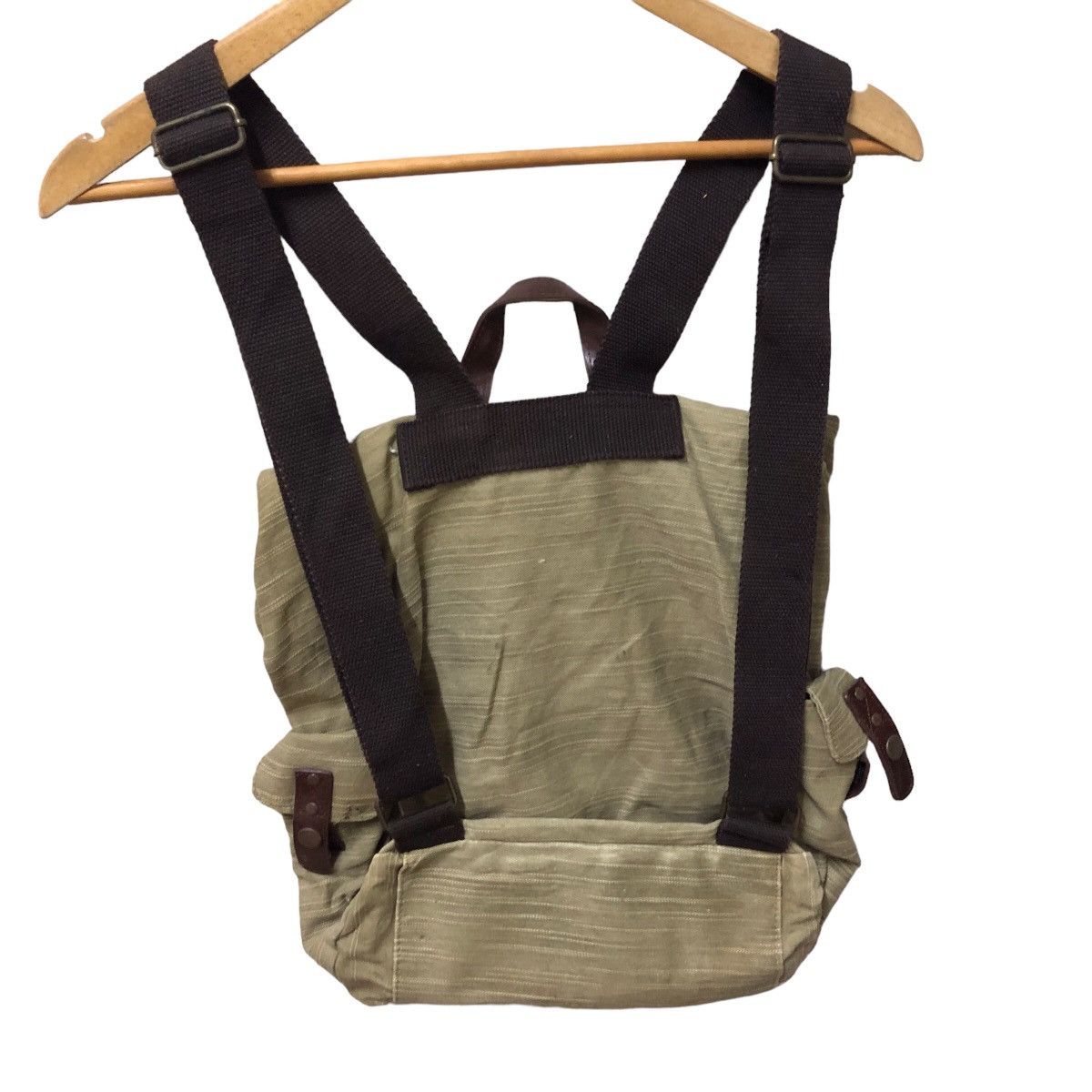 Japanese Brand largo japan canvas backpack Size ONE SIZE - 5 Thumbnail