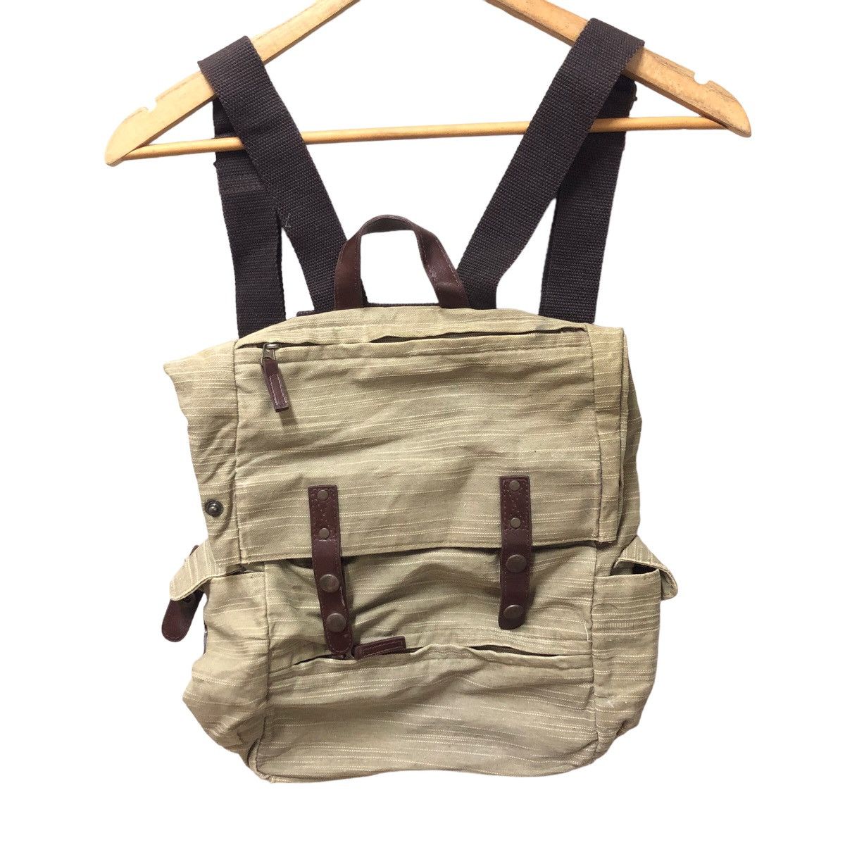 Japanese Brand largo japan canvas backpack Size ONE SIZE - 1 Thumbnail