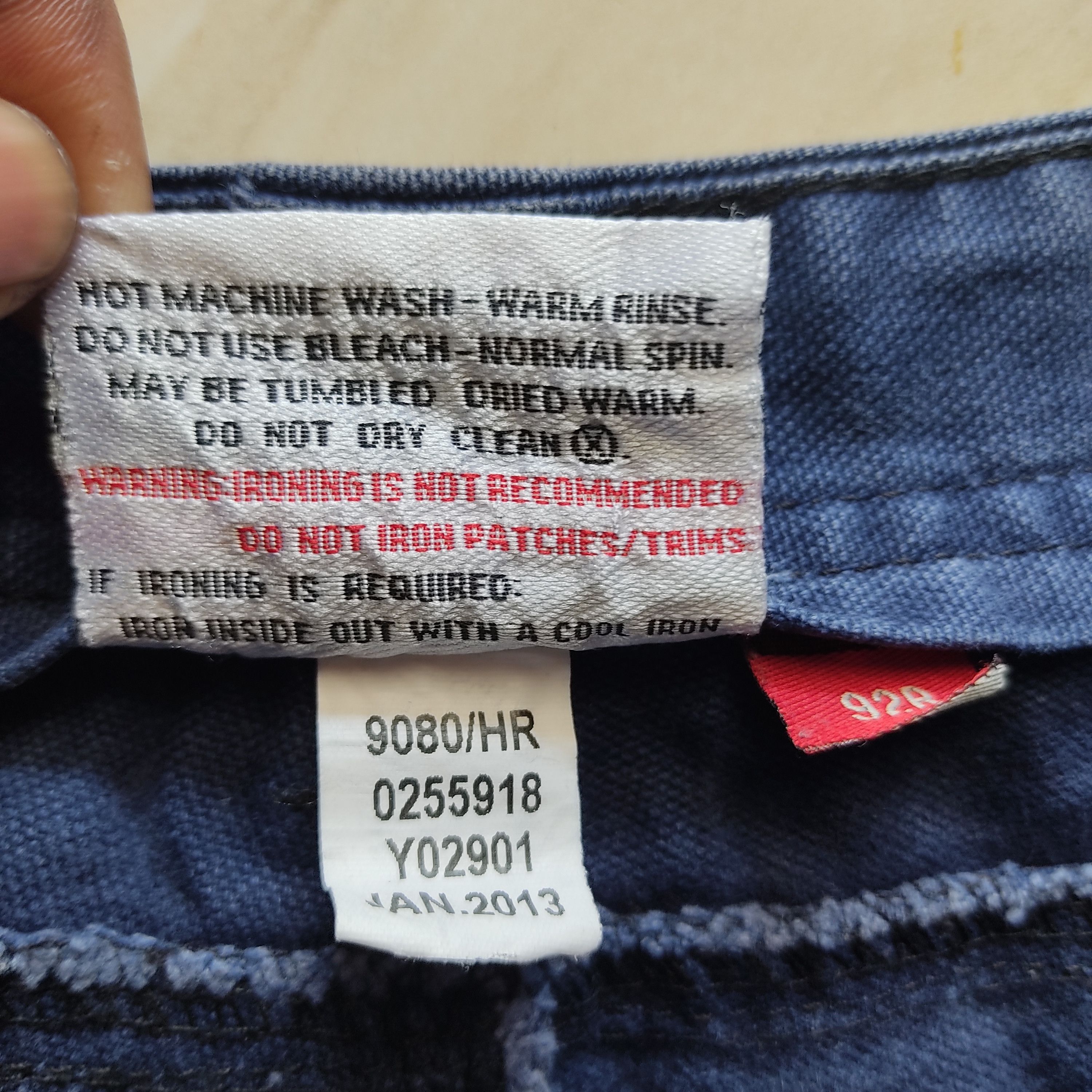 Japanese Brand 19 Multipocket Patchwork Hard Yakka Utility Cargo Pant Size US 34 / EU 50 - 12 Thumbnail