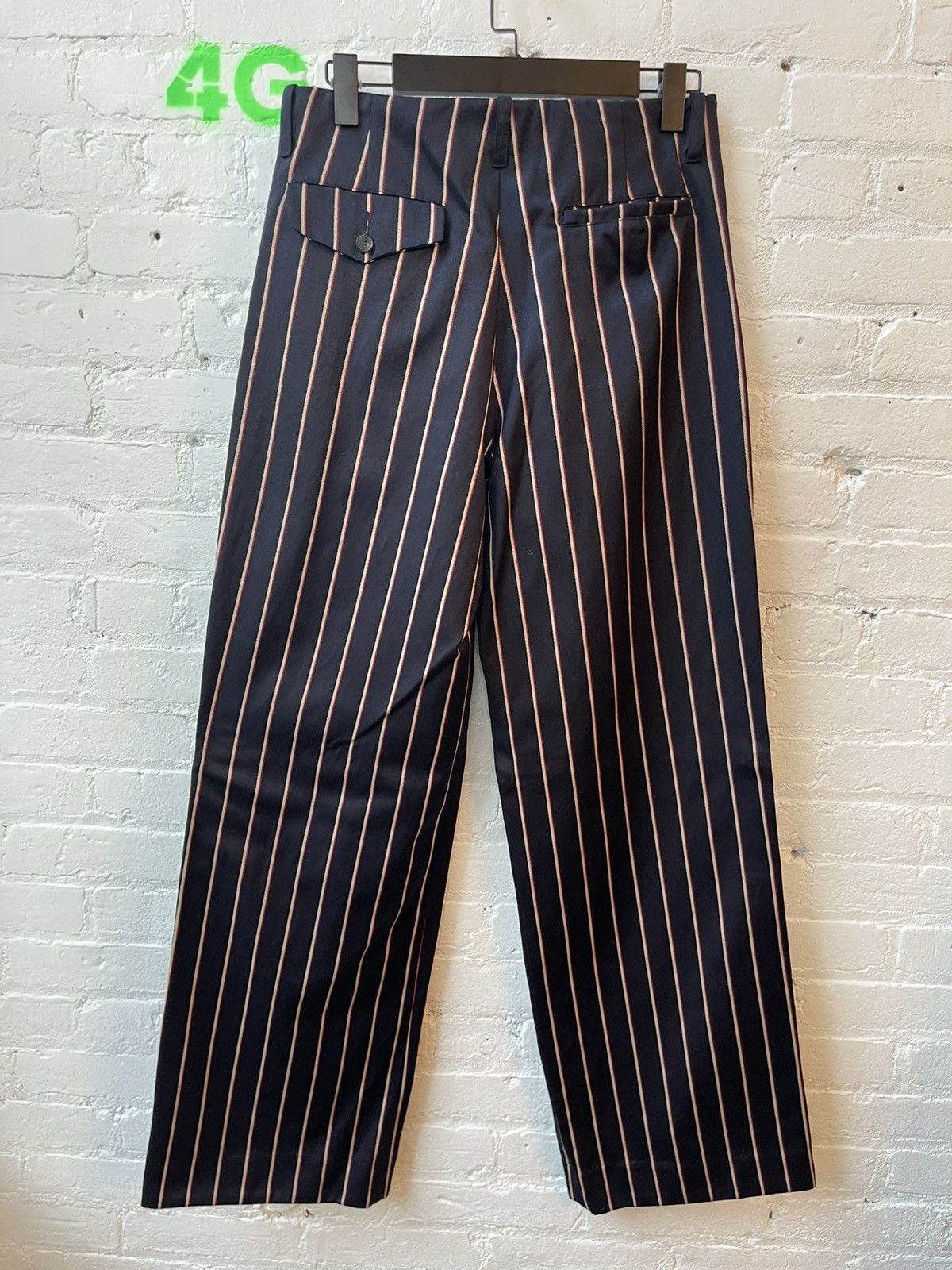 Enfants Riches Deprimes ERD SILK BLEND FULL STRIPE SUIT Size 38R - 19 Thumbnail